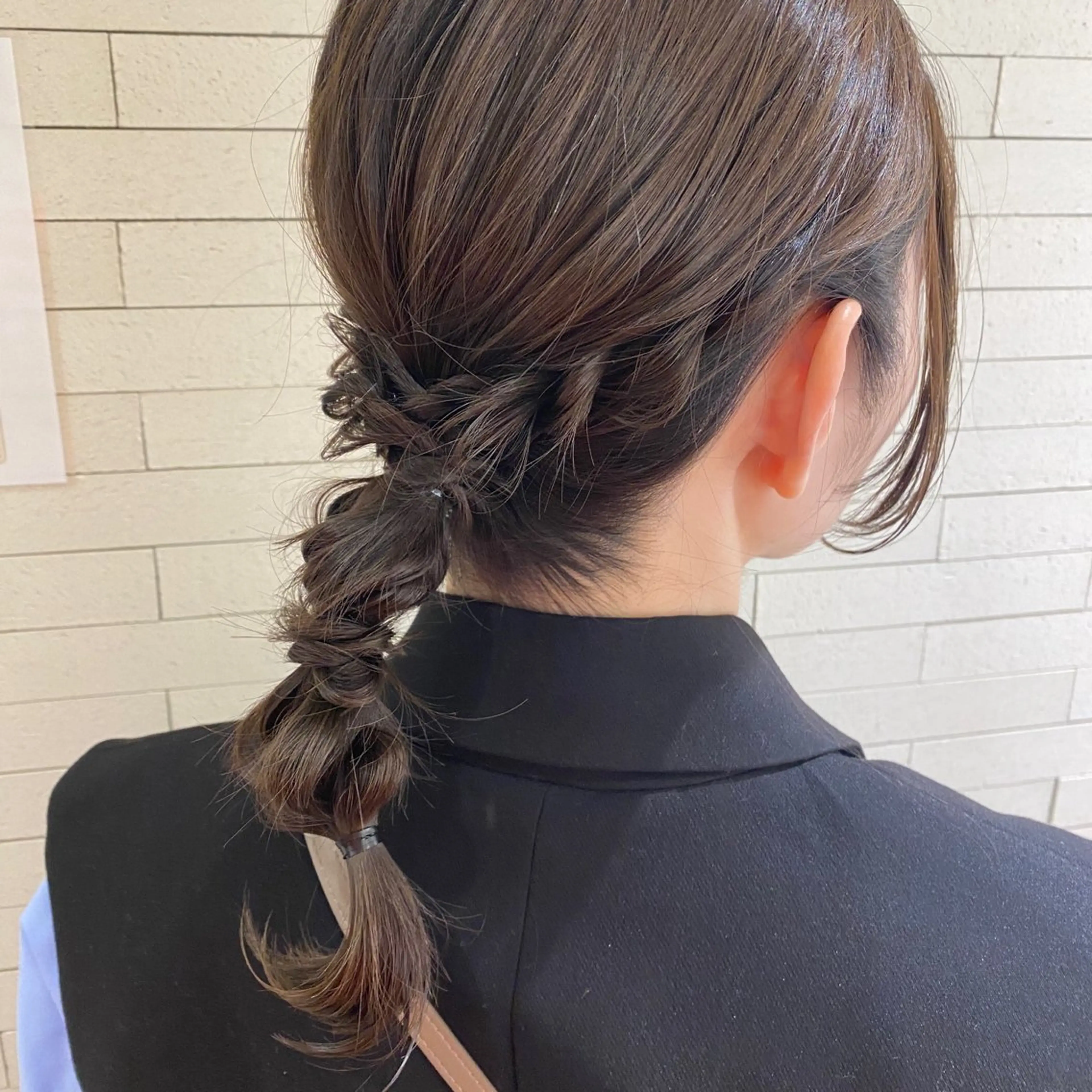 ミディアム 多田 まりやのヘアスタイル