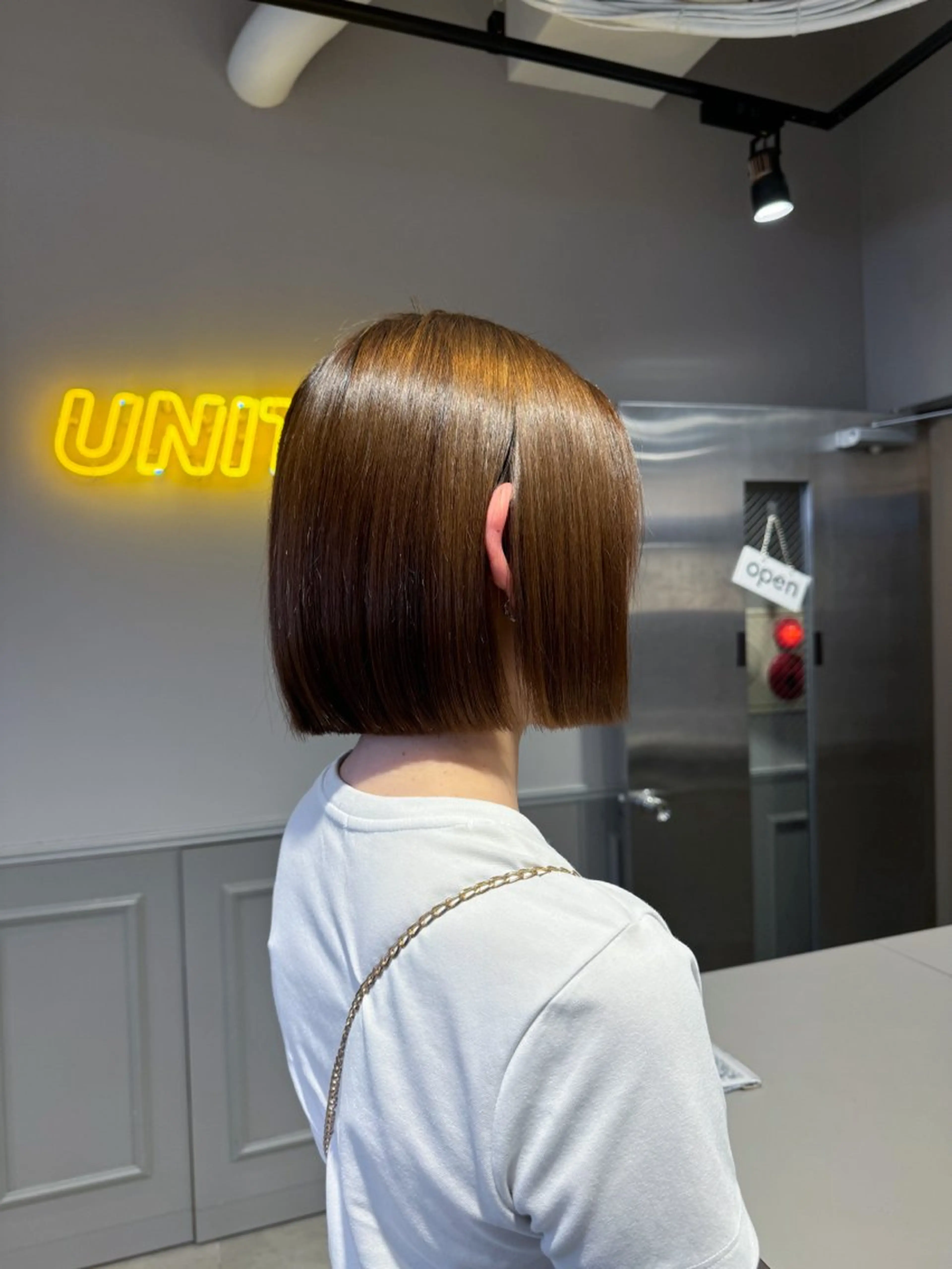 ショート カラー ヘアアレンジ Over hair_ misakiのヘアスタイル