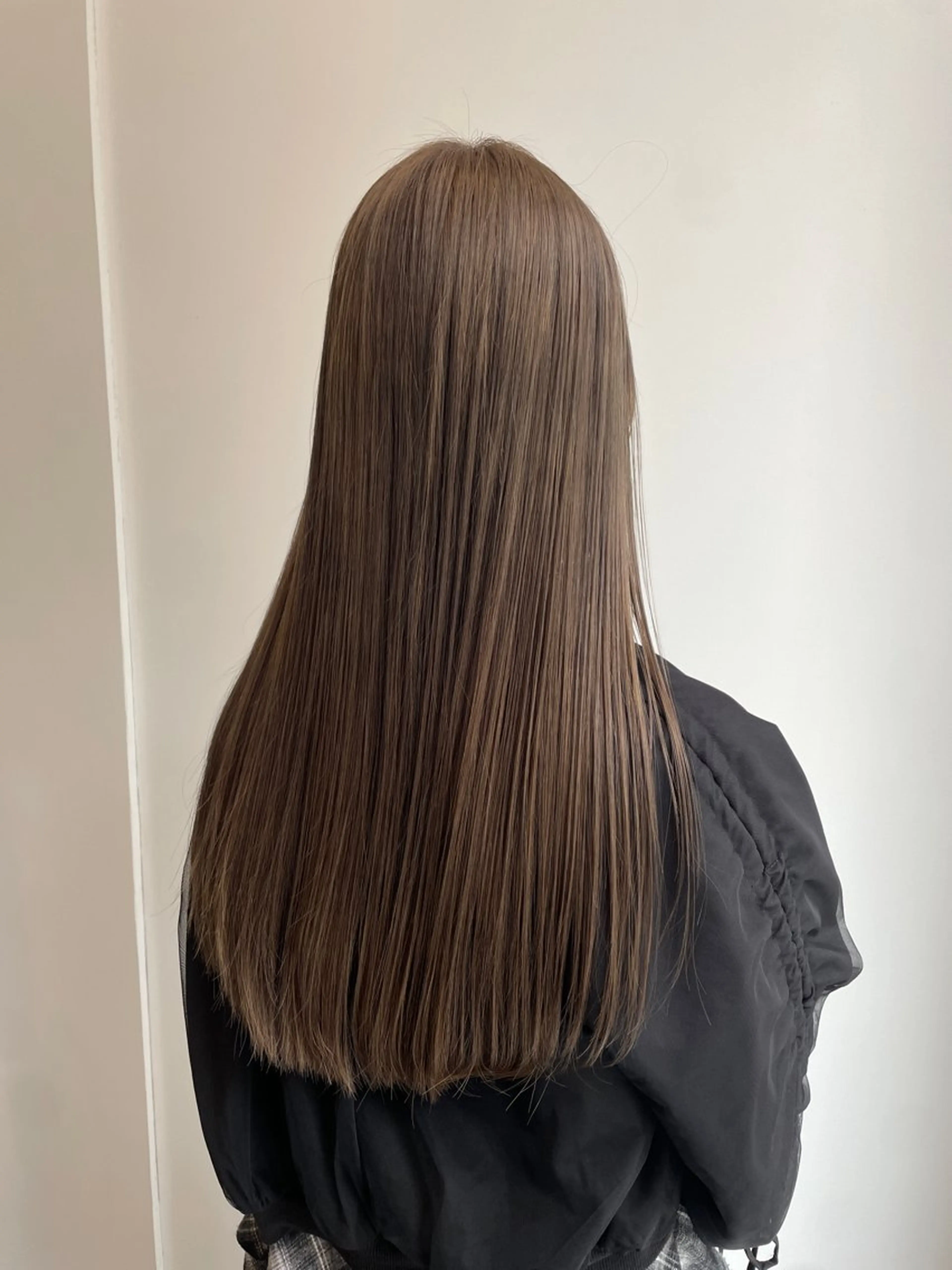 ロング カラー カット ヘアカラー トリートメント ナチュラルカラー 児玉優香のヘアスタイル