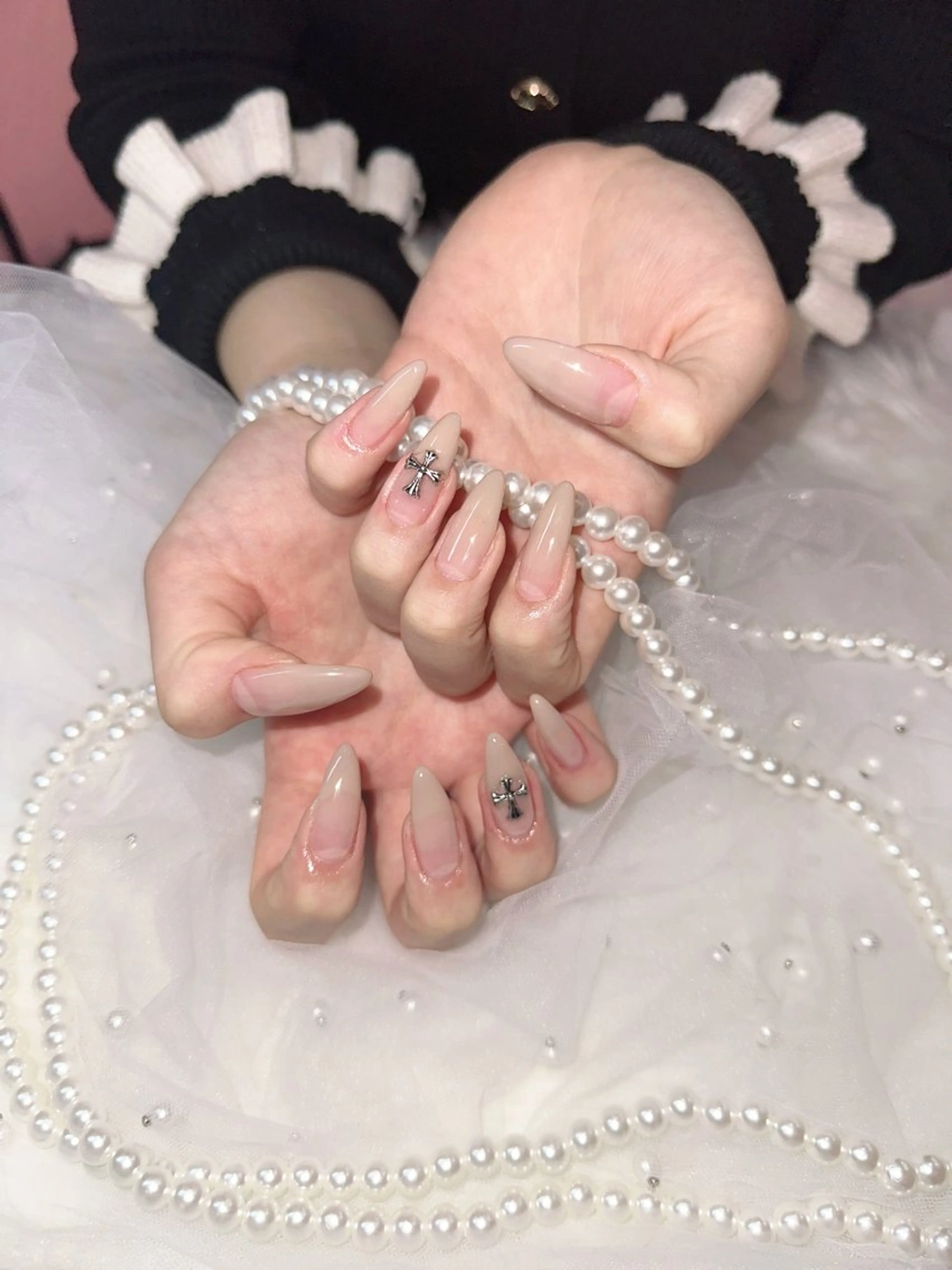 ネイル スカルプネイル ワンホンネイル icy nail れいあのネイルデザイン