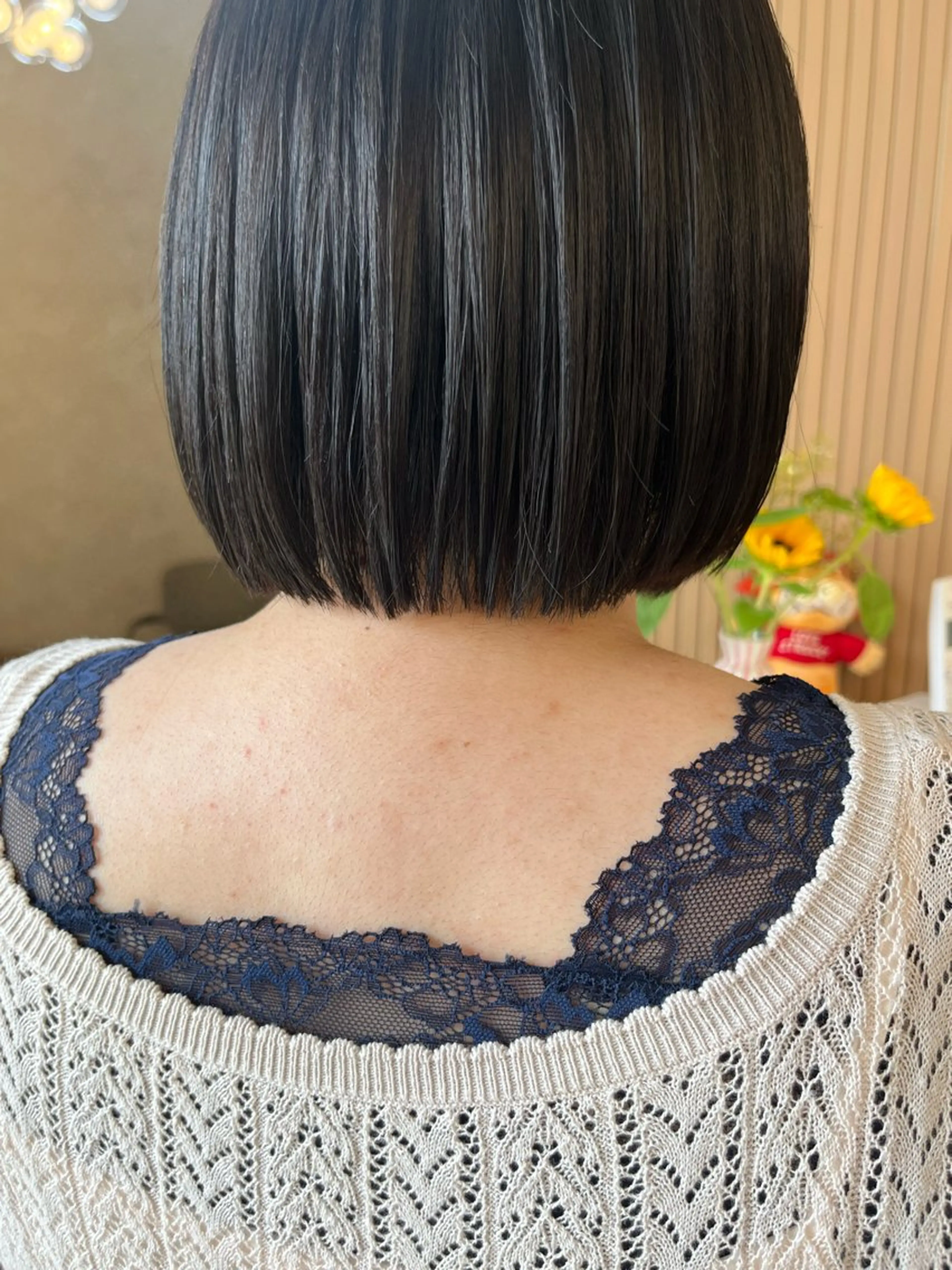 ミディアム 小山 水綺のヘアスタイル