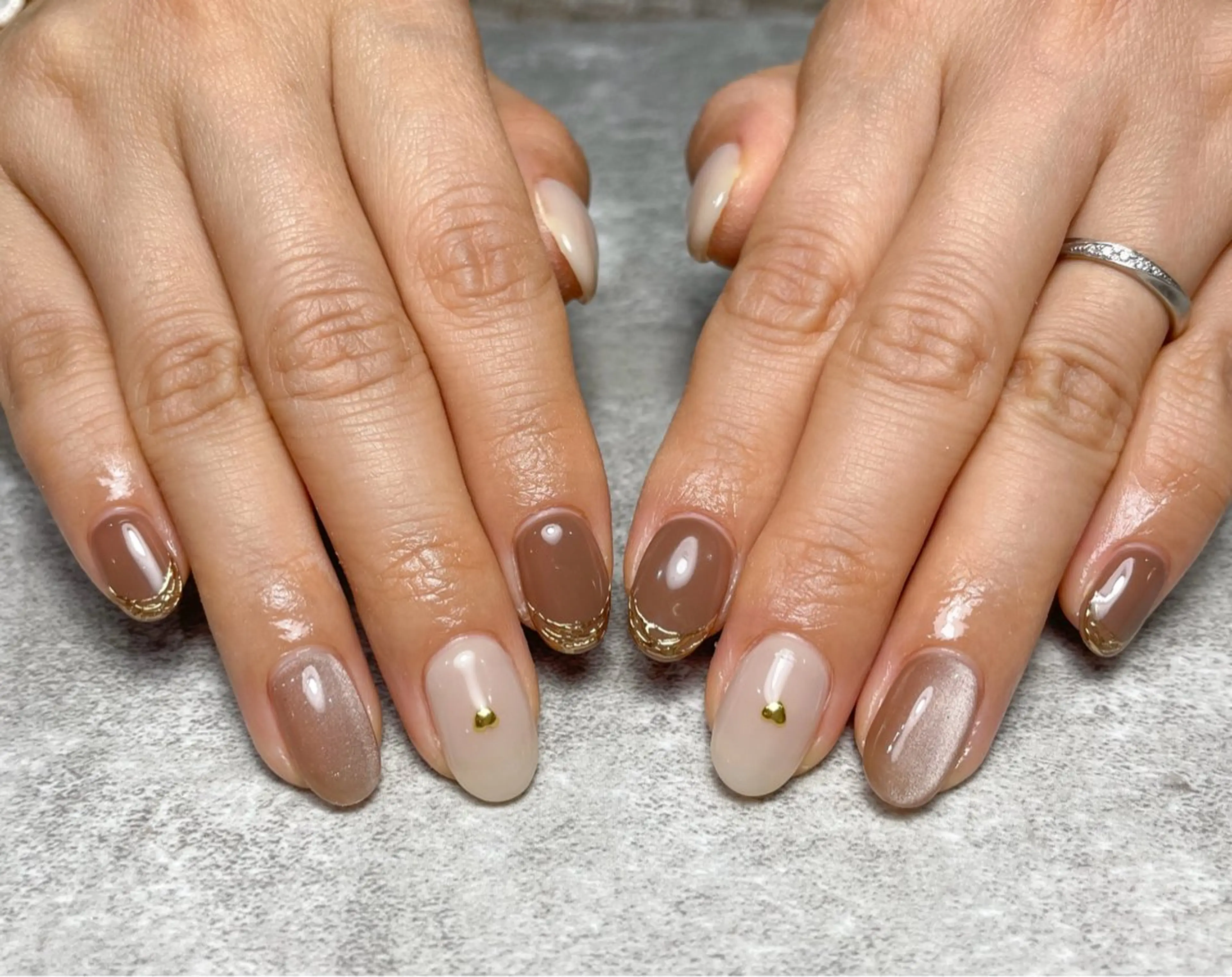 ネイル ハンドネイル nail salon Luanaのネイルデザイン