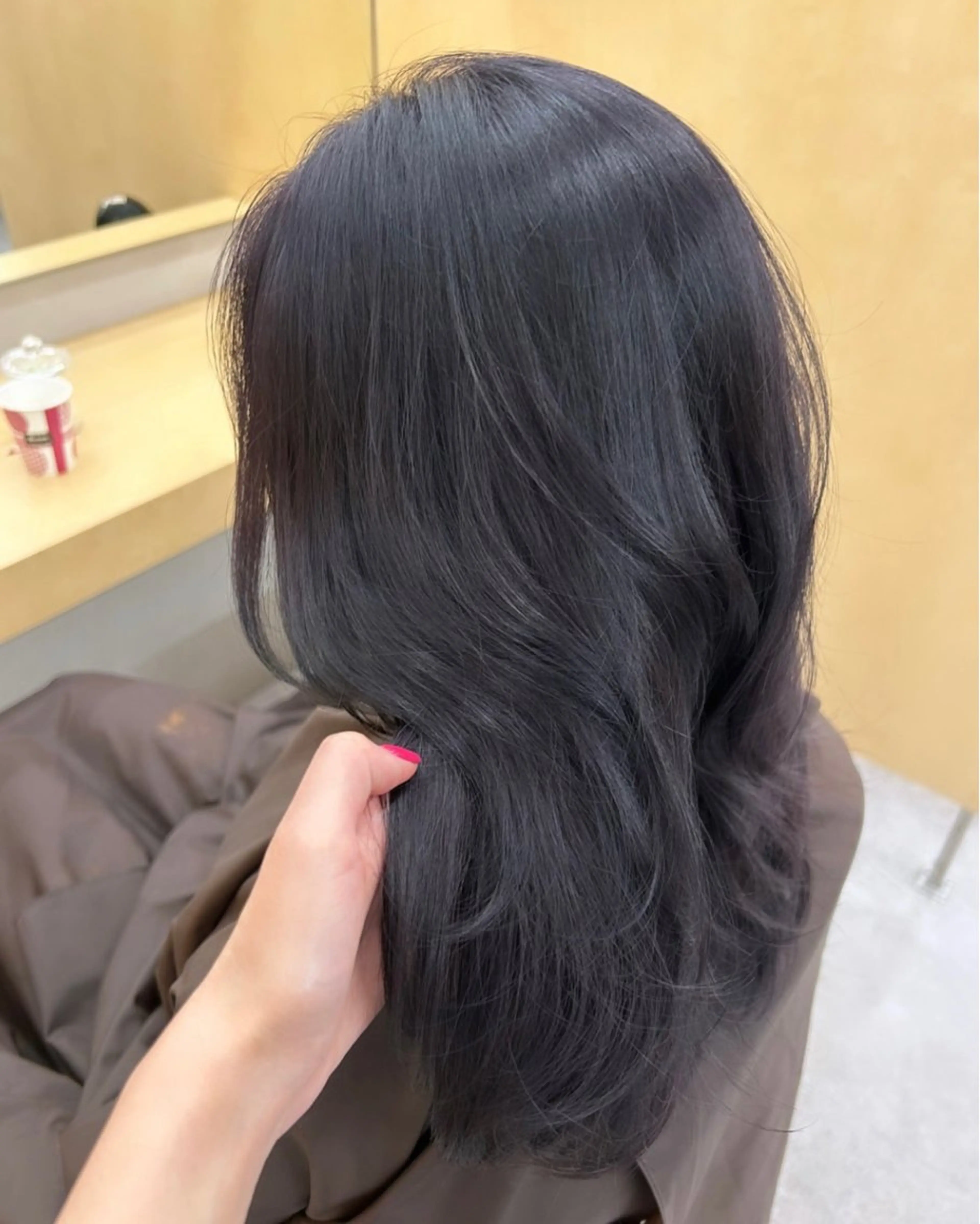 セミロング カラー カット ヘアカラー トリートメント 💘大人可愛く💘 Natsuki❥❥❥のヘアスタイル