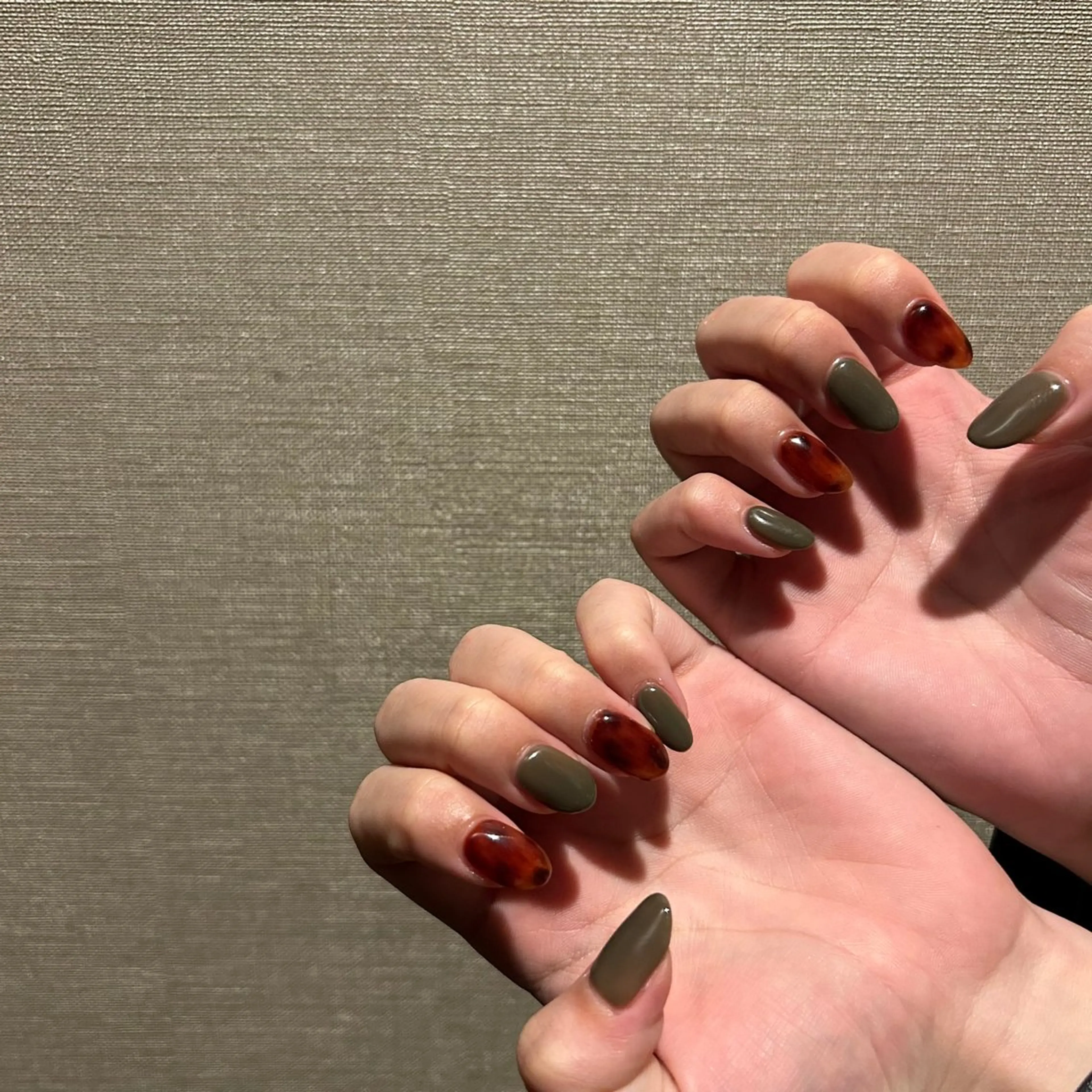 ネイル べっ甲ネイル ハンドネイル ere beauty nailのネイルデザイン