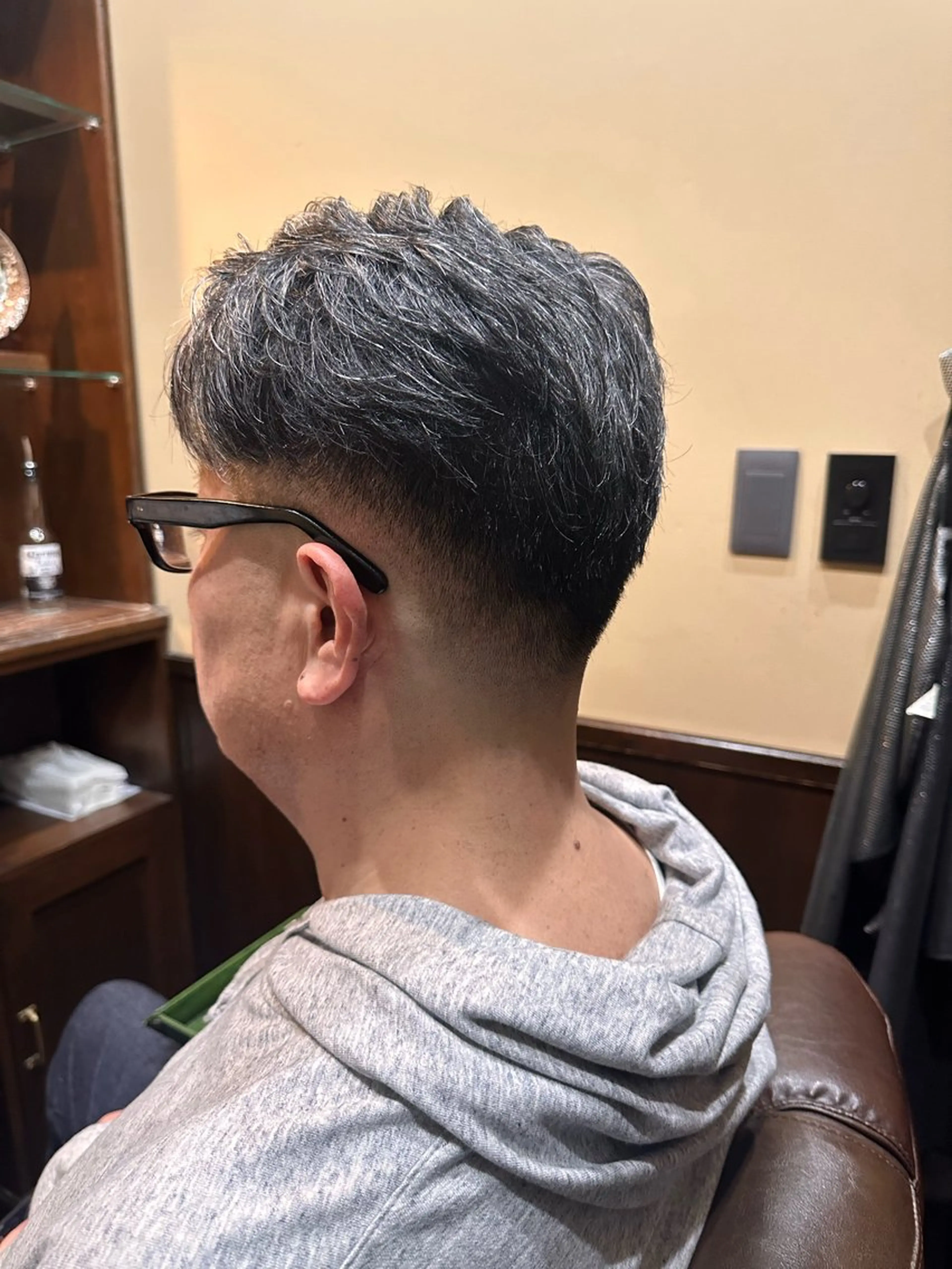 ショート メンズ 田中 瑠星のヘアスタイル