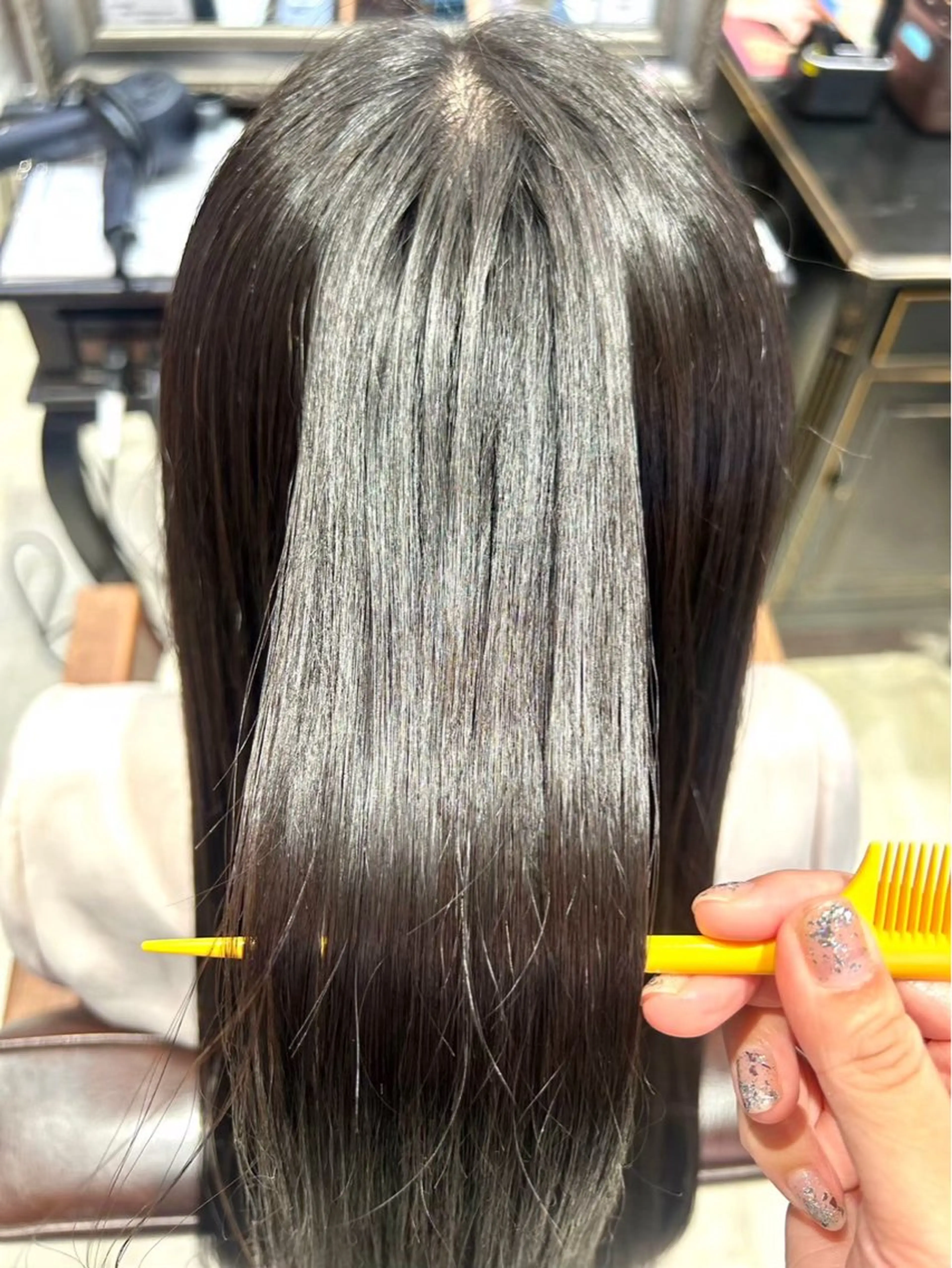 カラー 平尾/艶カラー/ アッシュ系/中川誠大のヘアスタイル