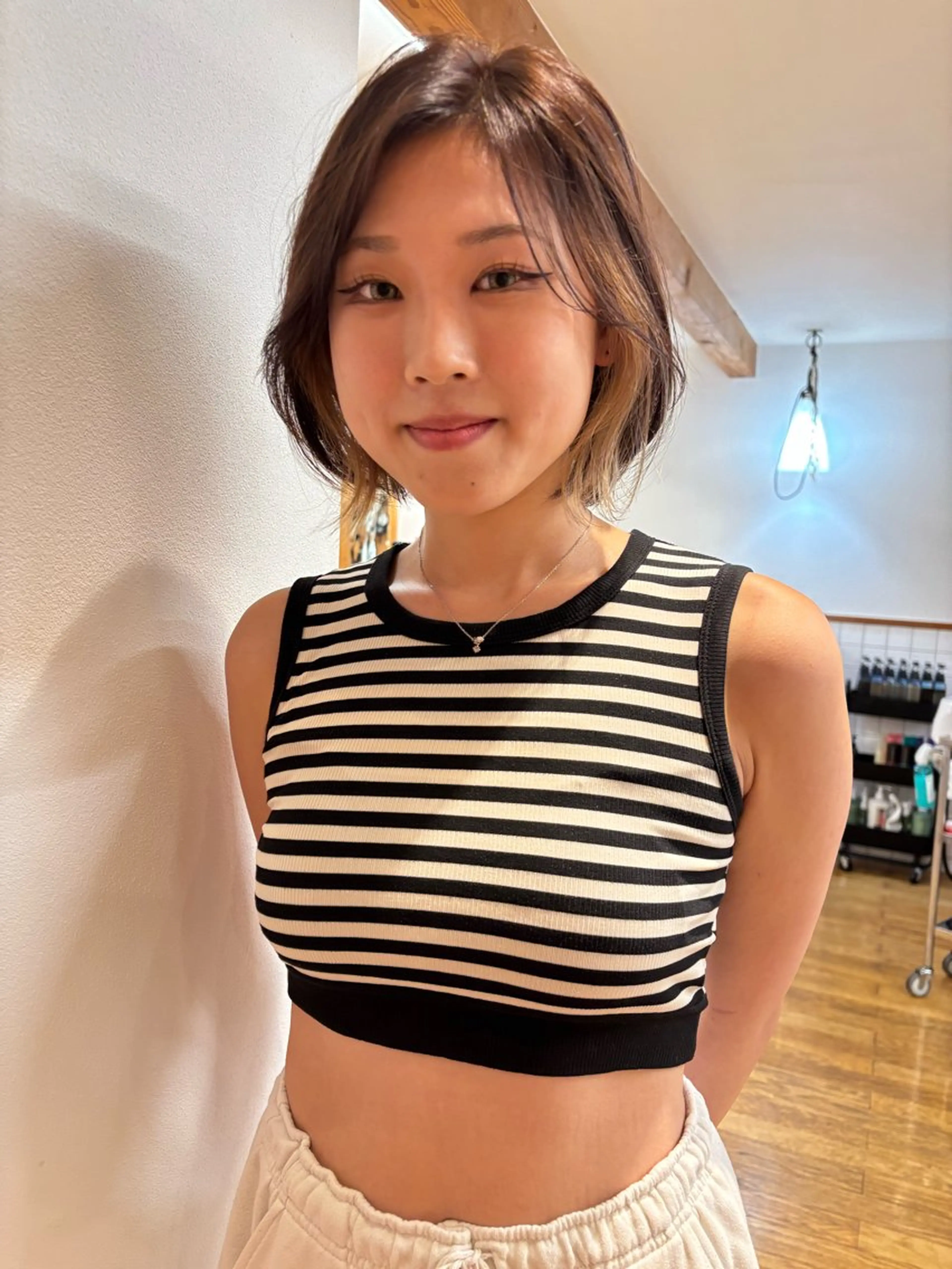 インナーカラーの写真