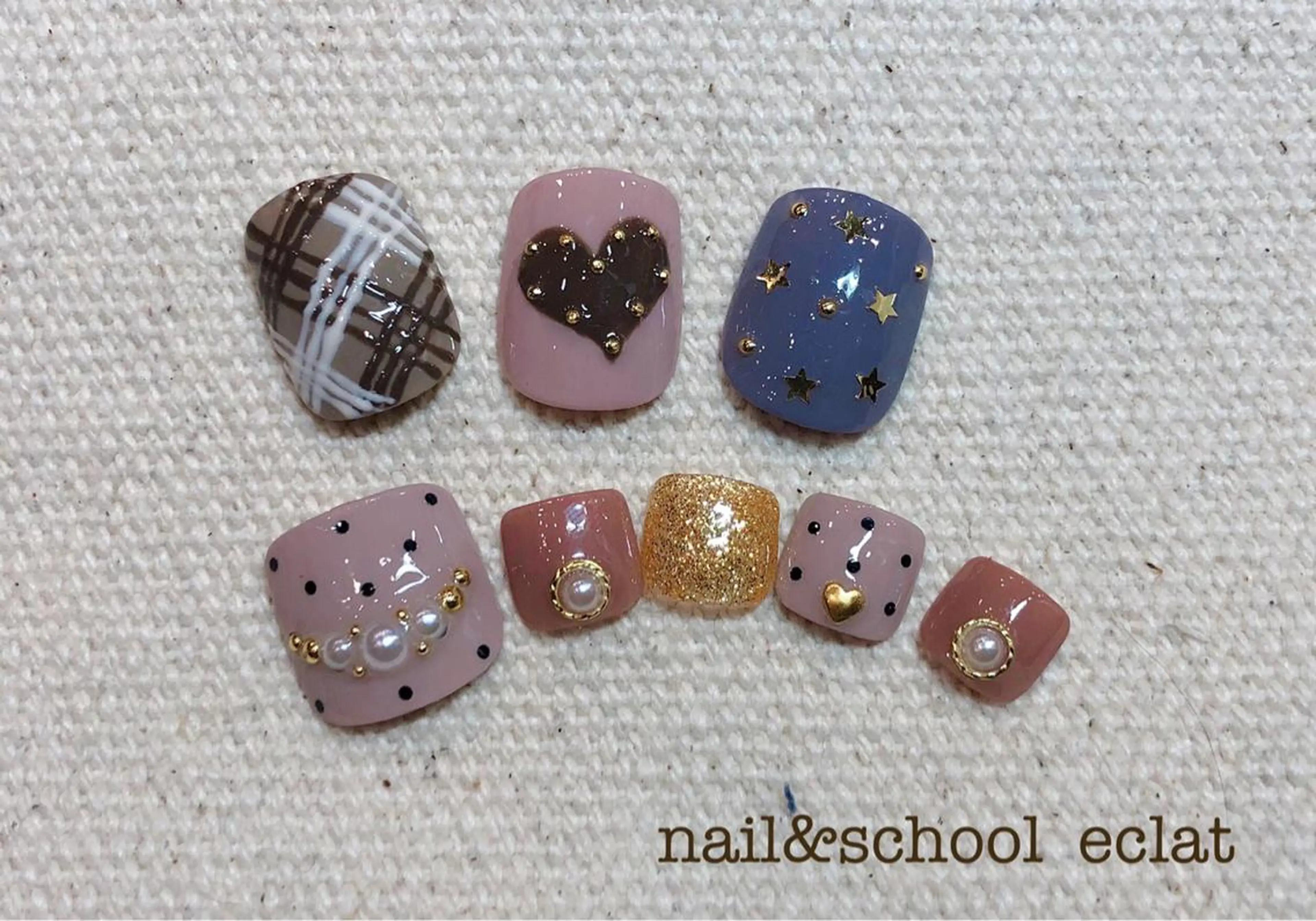 ネイル センター南 eclatのネイルデザイン