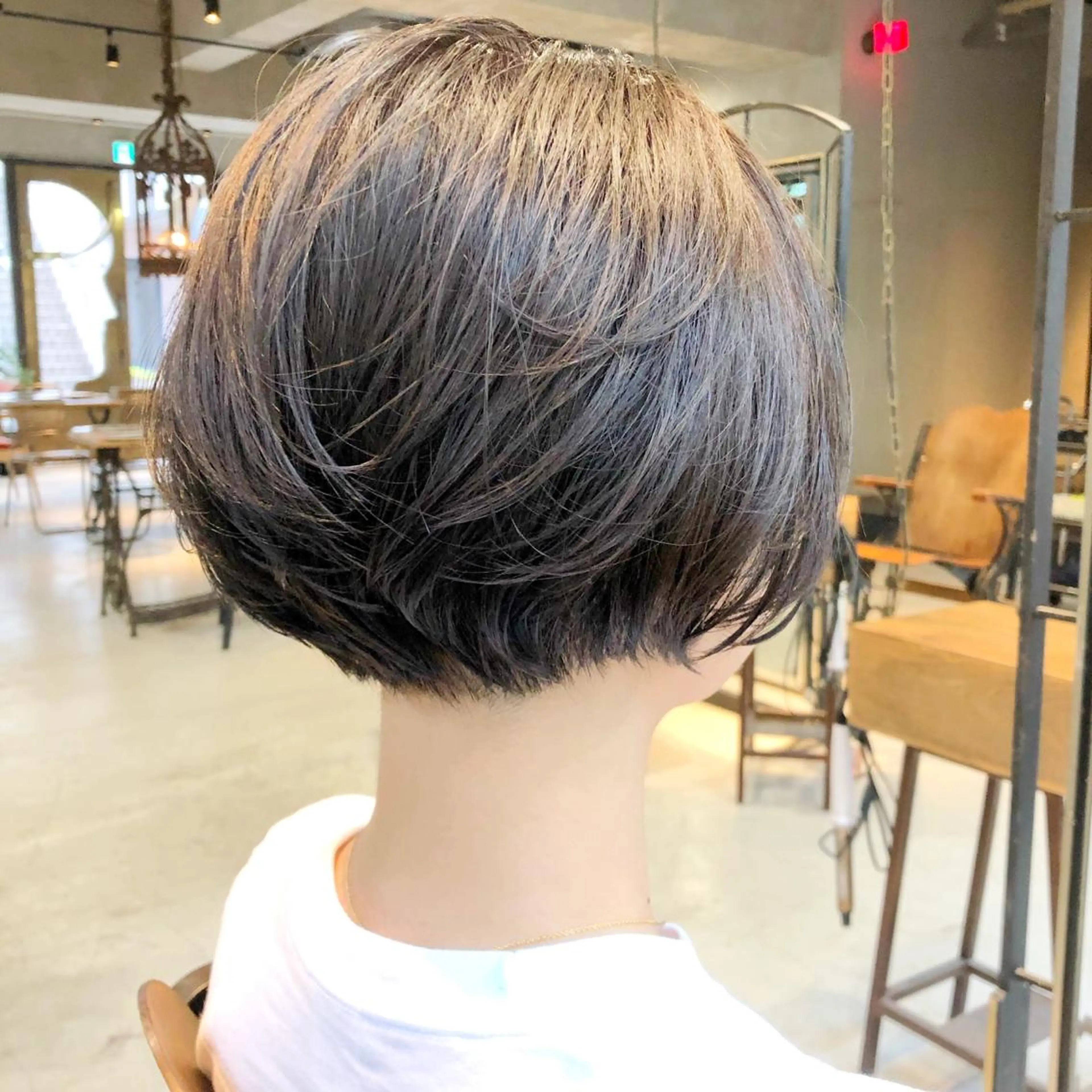 ショート すきバサミを使わない カット✂️✨郡司泰之のヘアスタイル