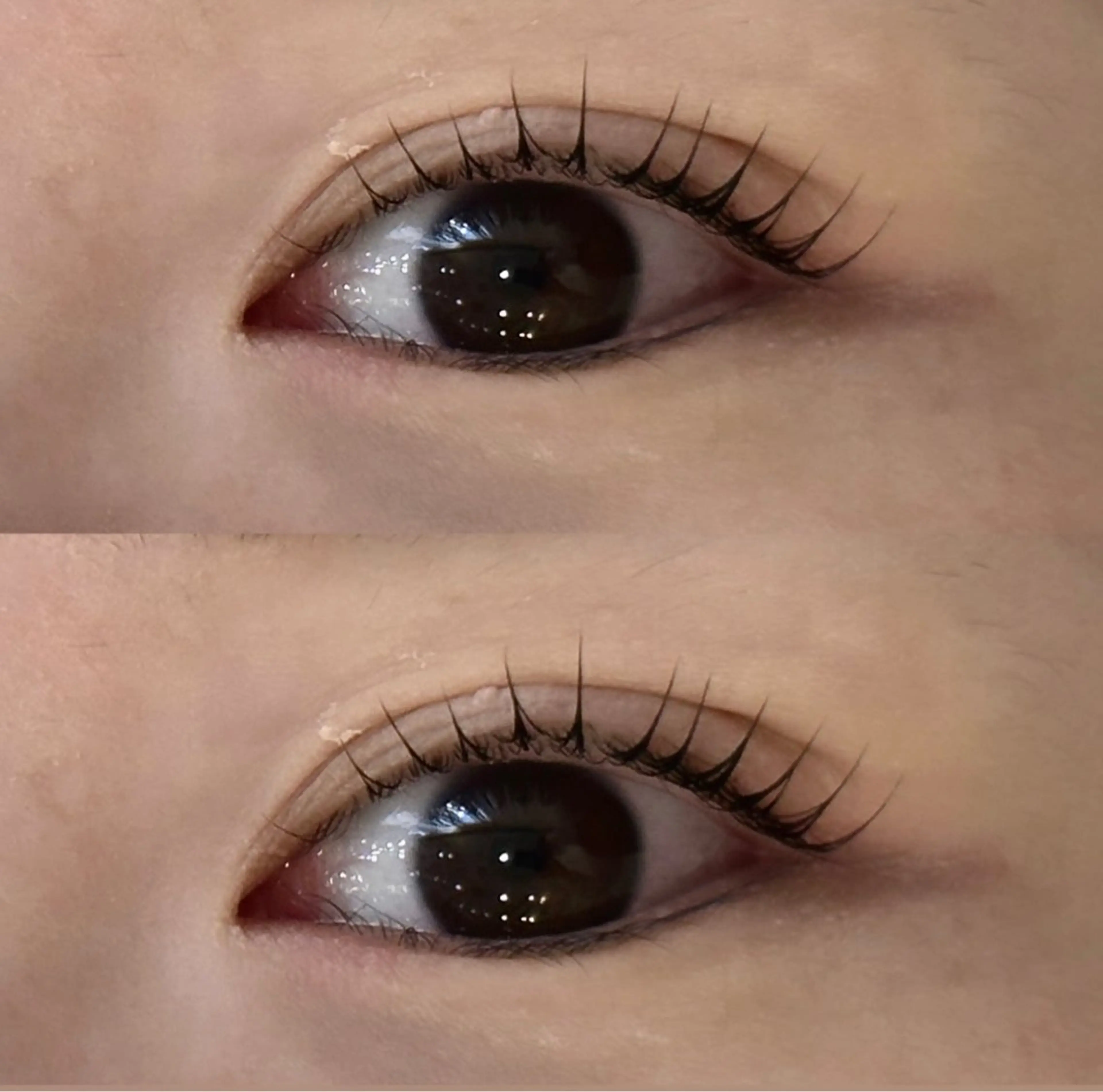 マツエク・マツパ 束感まつ毛 韓国風マツエク パリジェンヌラッシュリフト まつげパーマ マリーテレジア モデルのマツエク・マツパデザイン