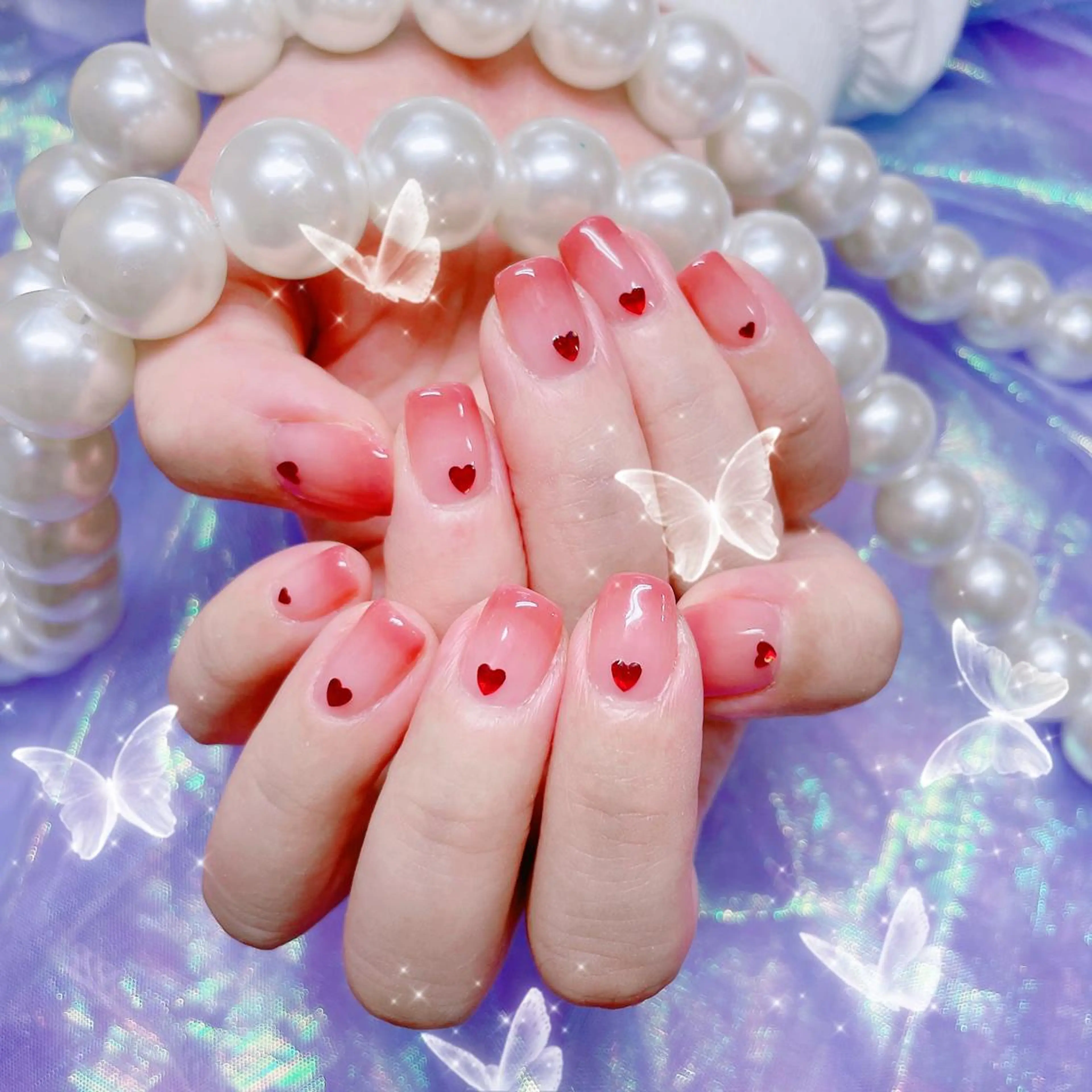 ネイル 七海🎀 💗のネイルデザイン