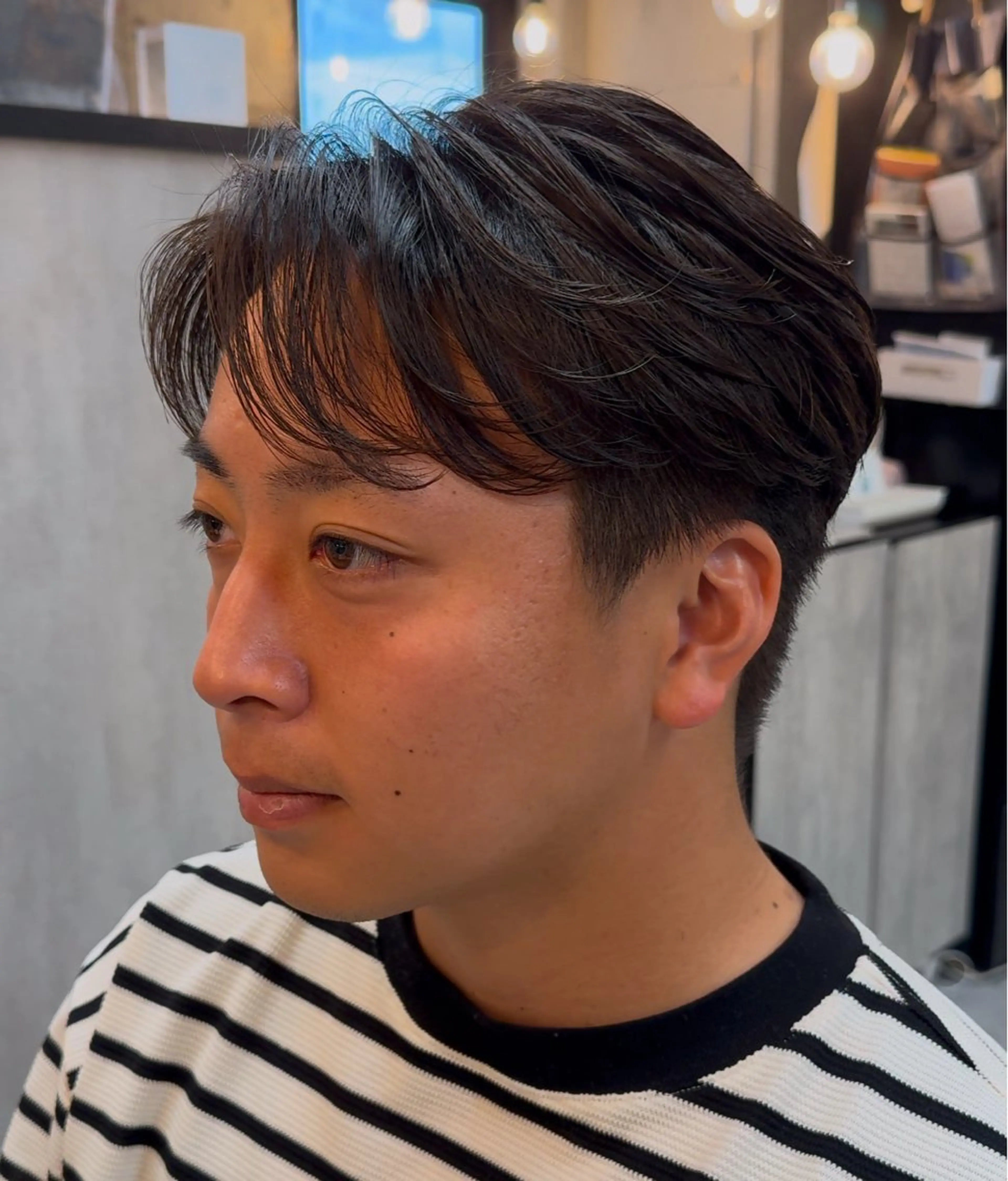 パーマ メンズ メンズパーマ ニュアンスパーマ Men's hair NoN所属・‎🤍モテ/メンズ KEISHO🩶のヘアスタイル