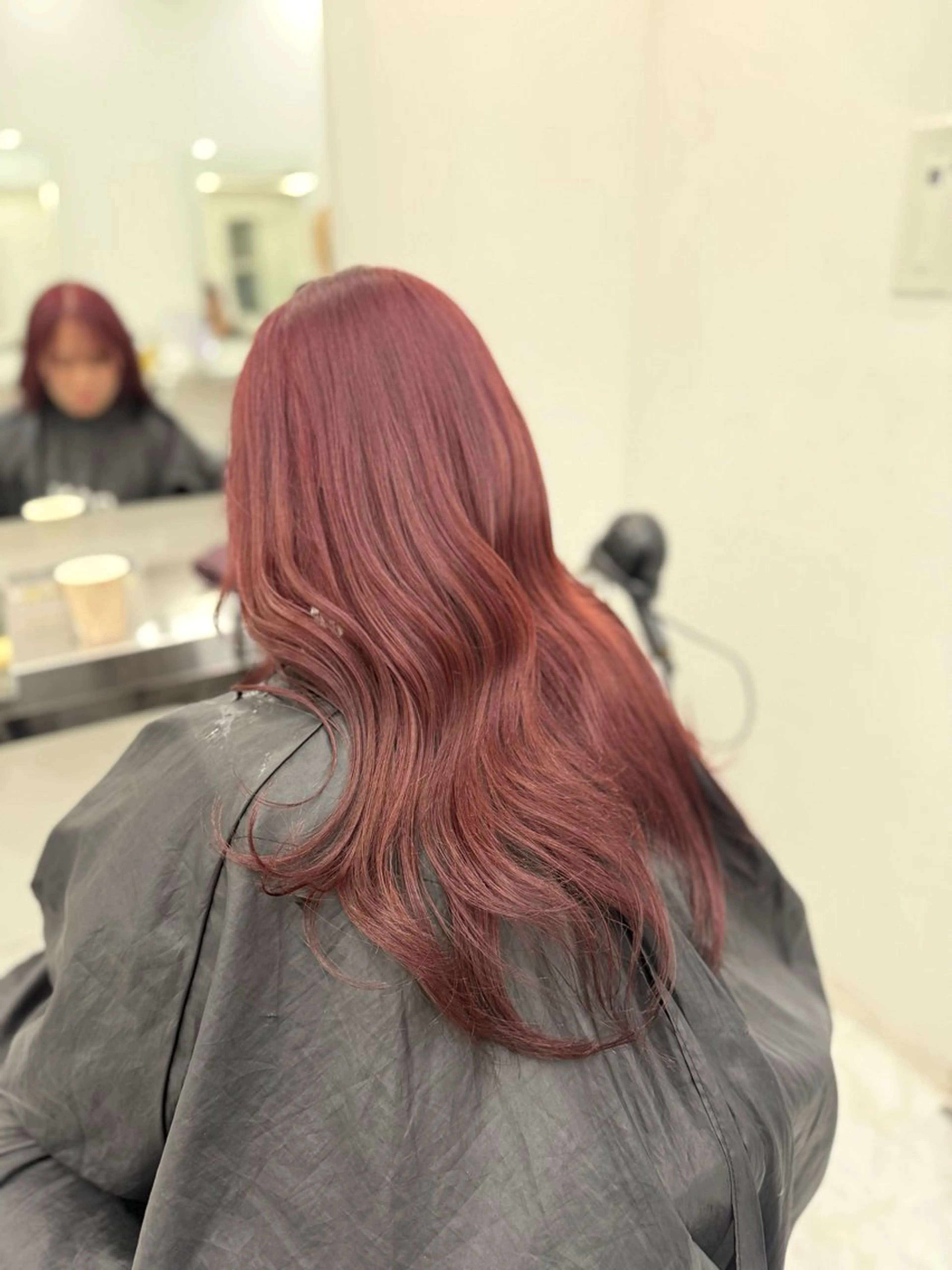 ロング カラー ヘアアレンジ カット ヘアカラー トリートメント 🤍韓国暖色ヘアNo .1🤍渋谷/らいるのヘアスタイル