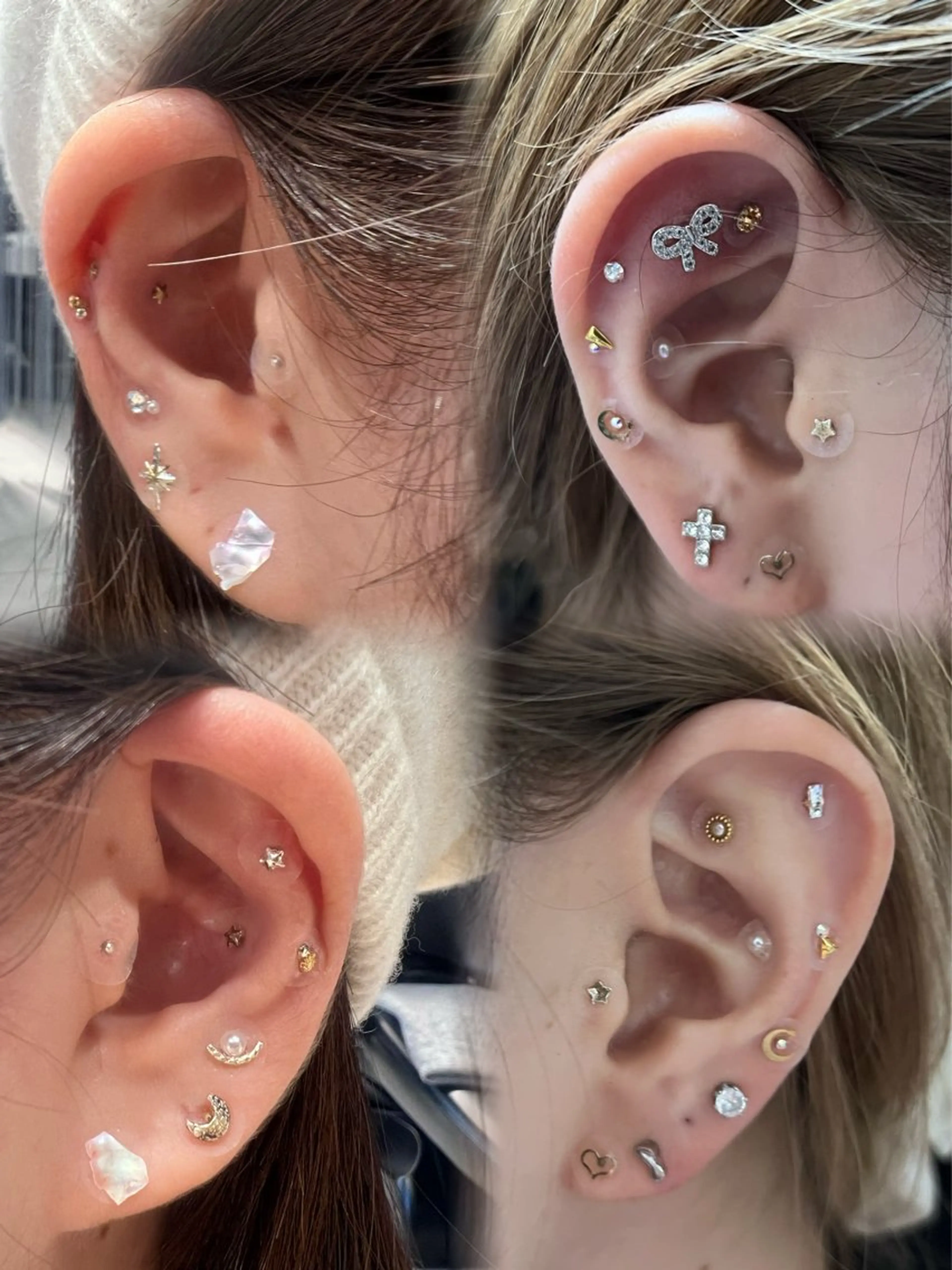 耳ツボジュエリーの写真