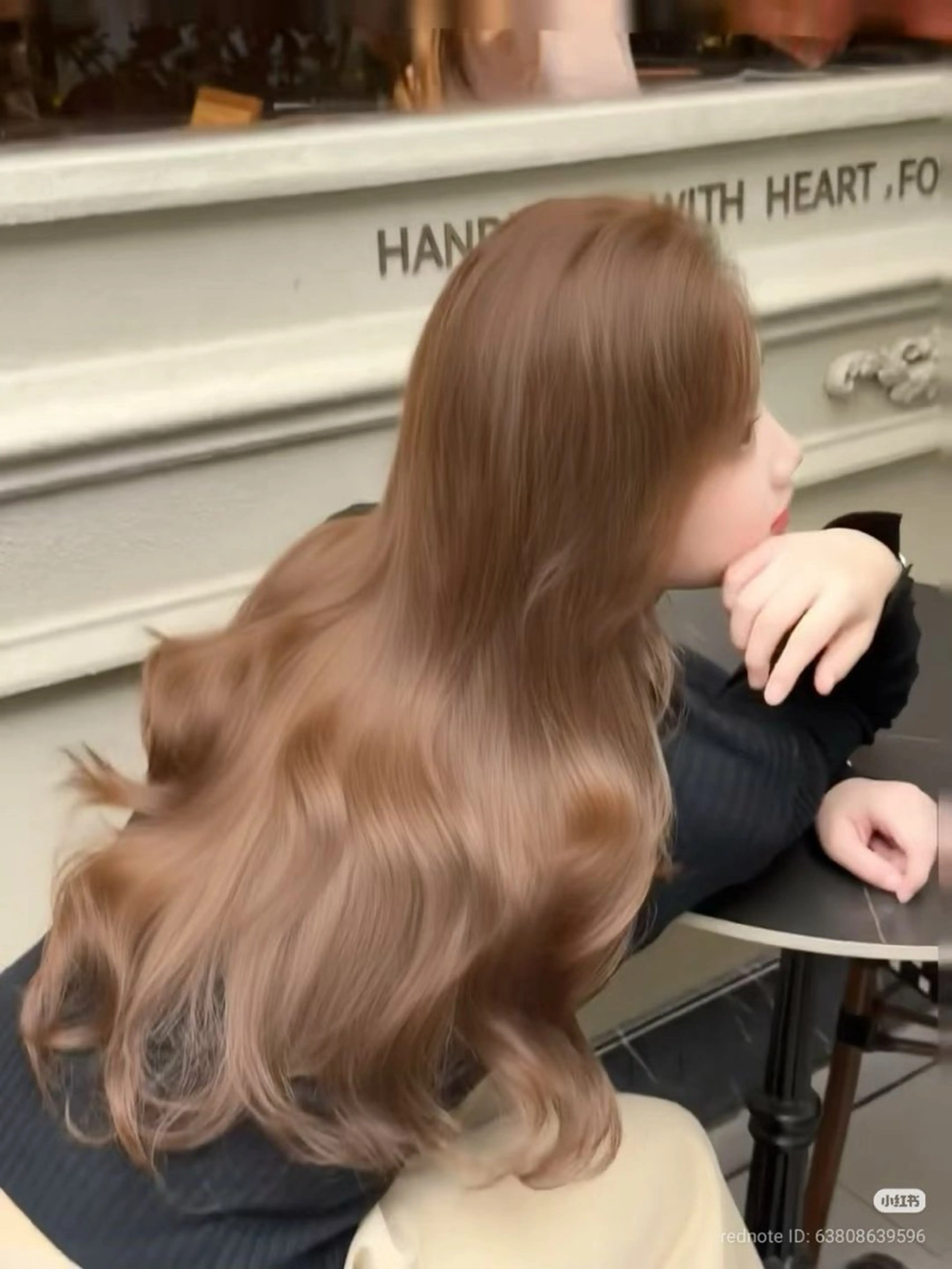 ロング カラー ヘアカラー トリートメント 透明感カラー×艶🤍 🌟YOSHIKIのヘアスタイル