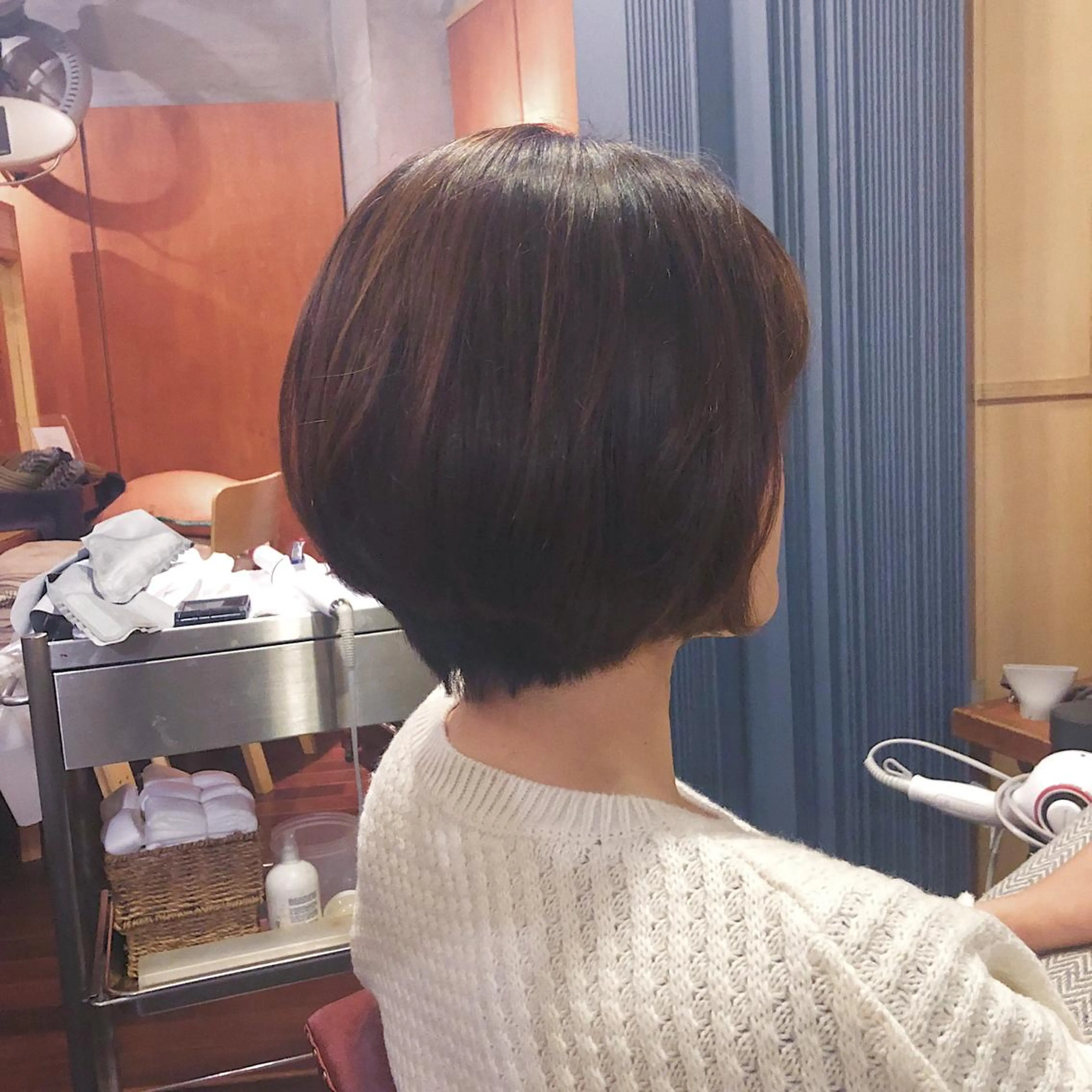 ショート カラー パーマ 土屋かすみ✁︎. ꙳ 姫カットのヘアスタイル