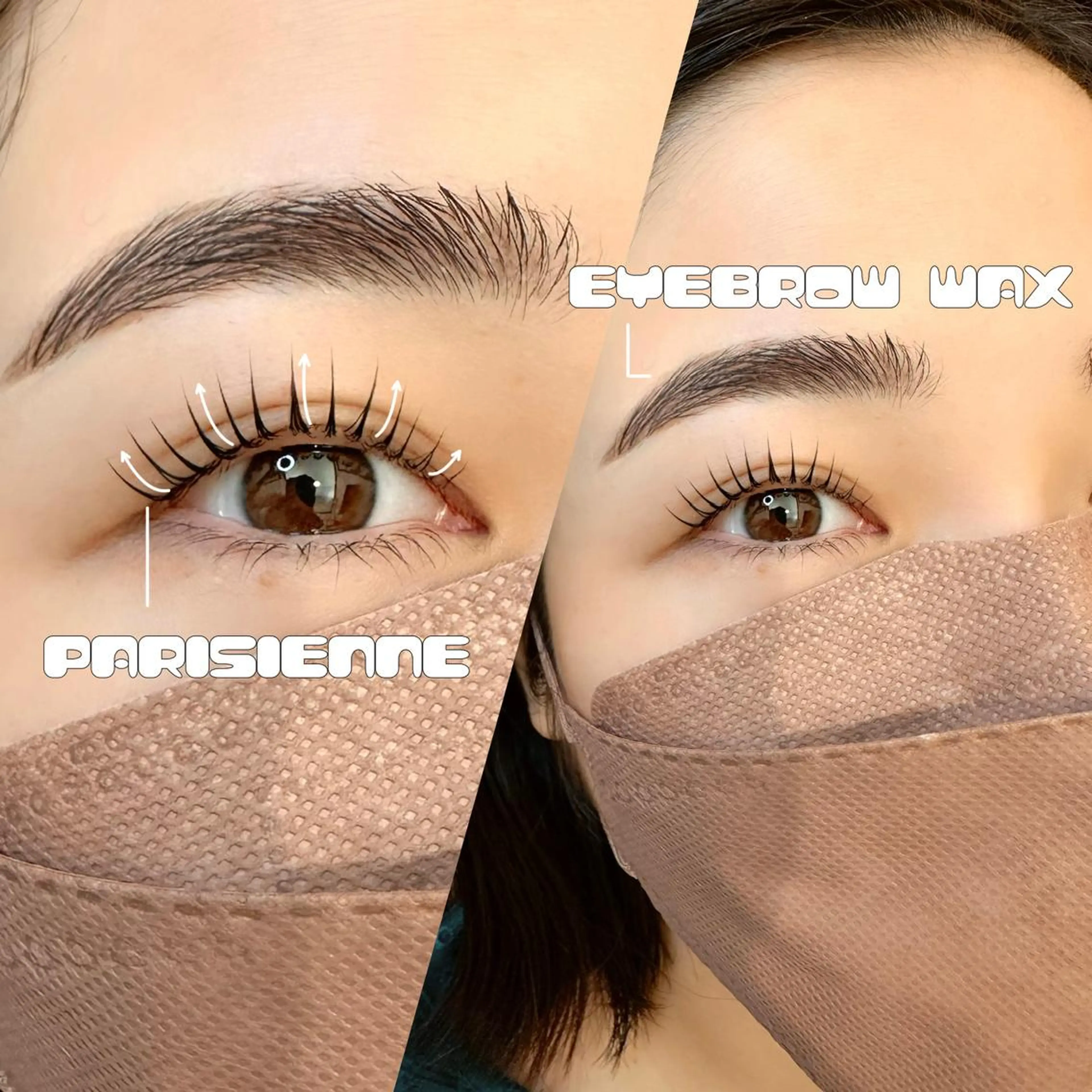 マツエク・マツパ アイブロウ 眉毛ワックス脱毛 パリジェンヌラッシュリフト 一重×まつ毛パーマ マツパ Tomo◇ Élanのマツエク・マツパデザイン