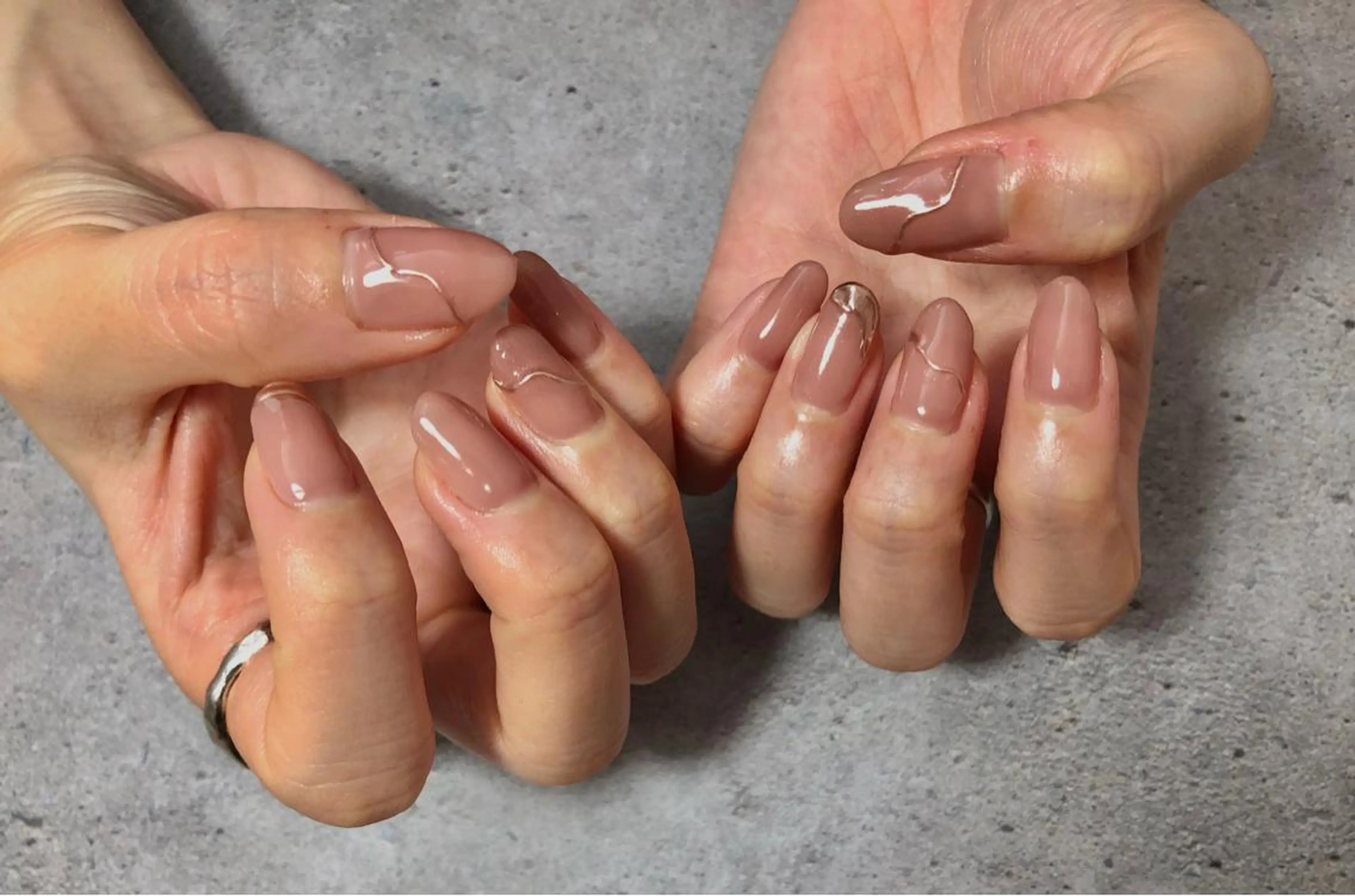 ネイル フットネイル ginger nail&spaのネイルデザイン