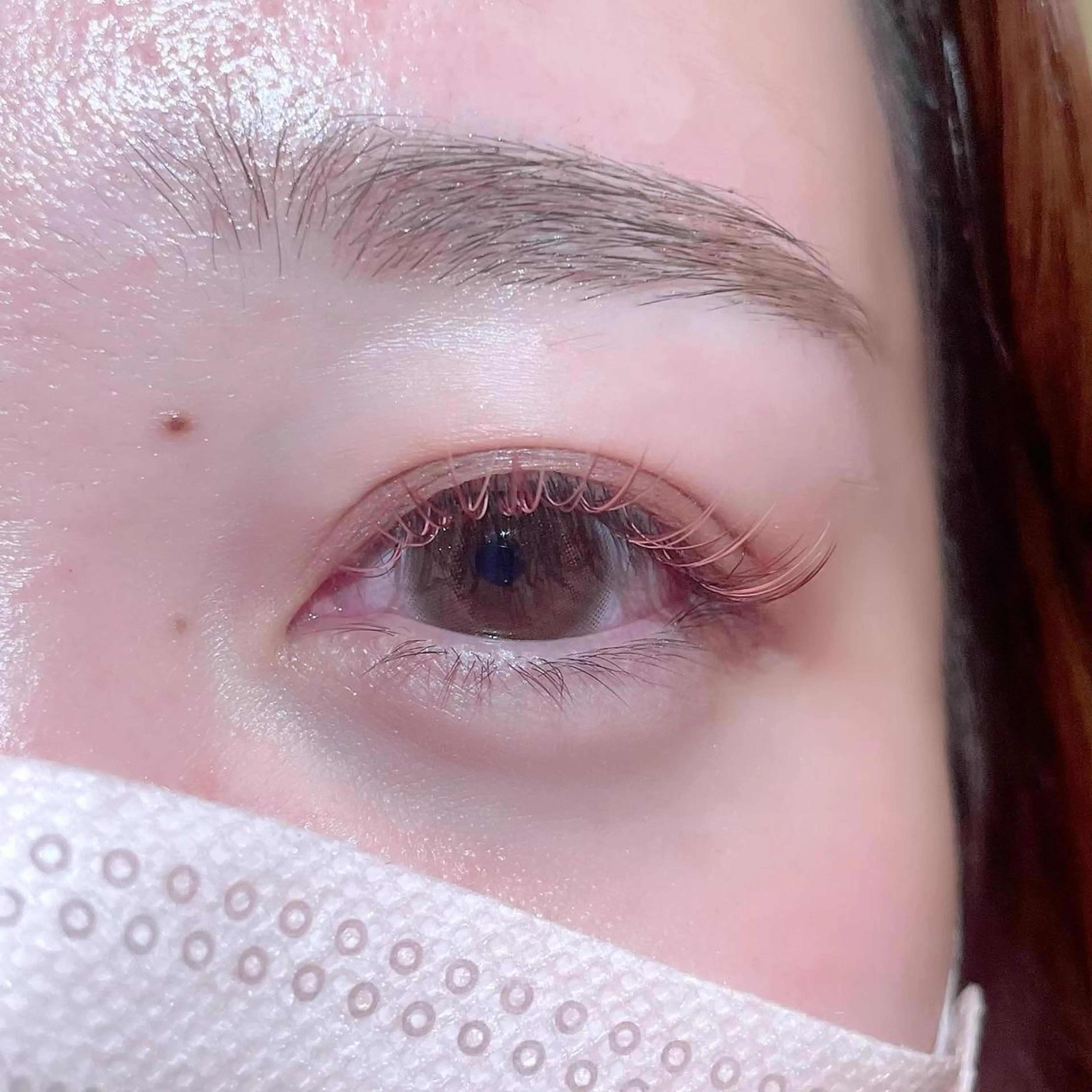 マツエク・マツパ カラーマツエク 内藤 藍夏のヘアスタイル