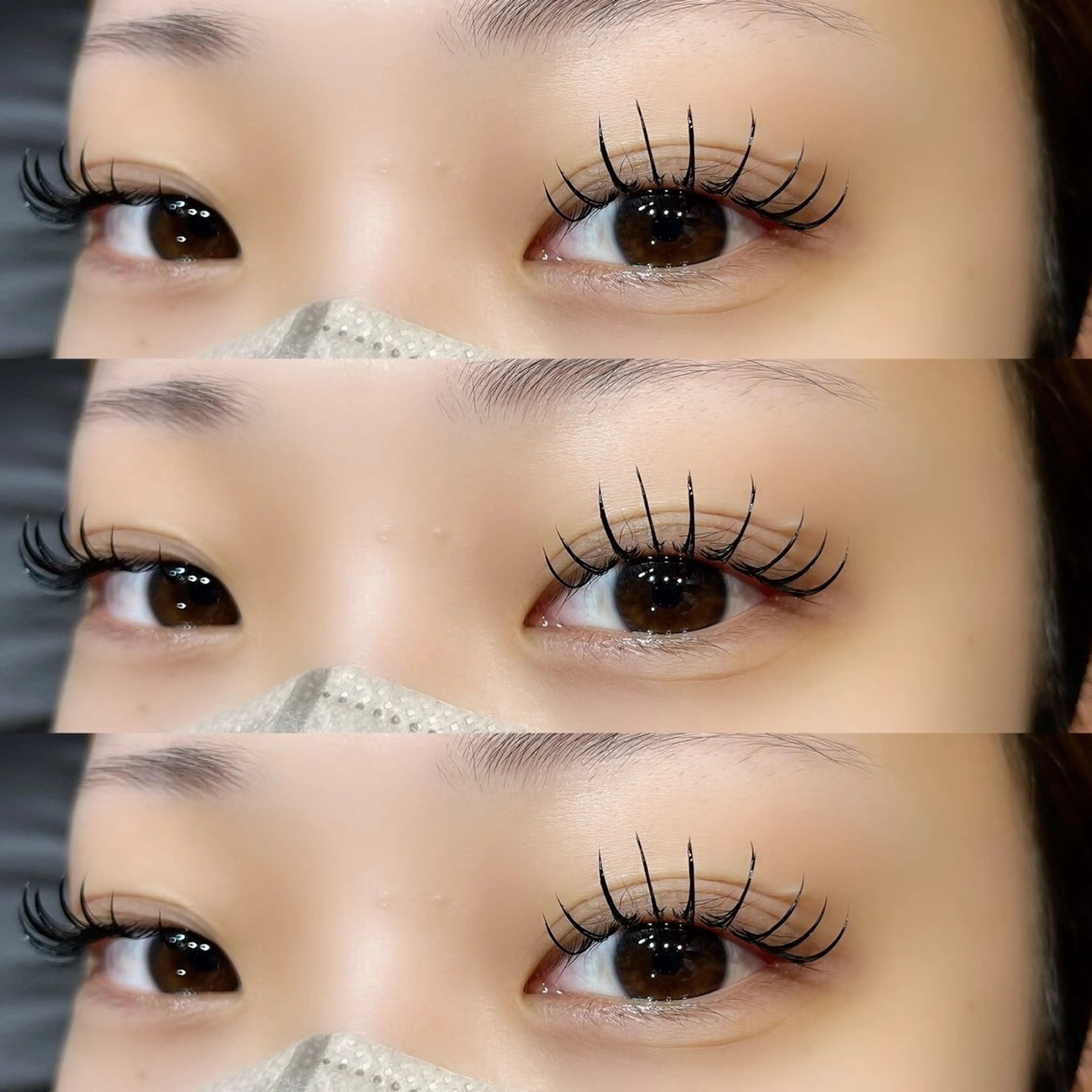 マツエク・マツパ MAQUM𖤐 Satsumiのマツエク・マツパデザイン