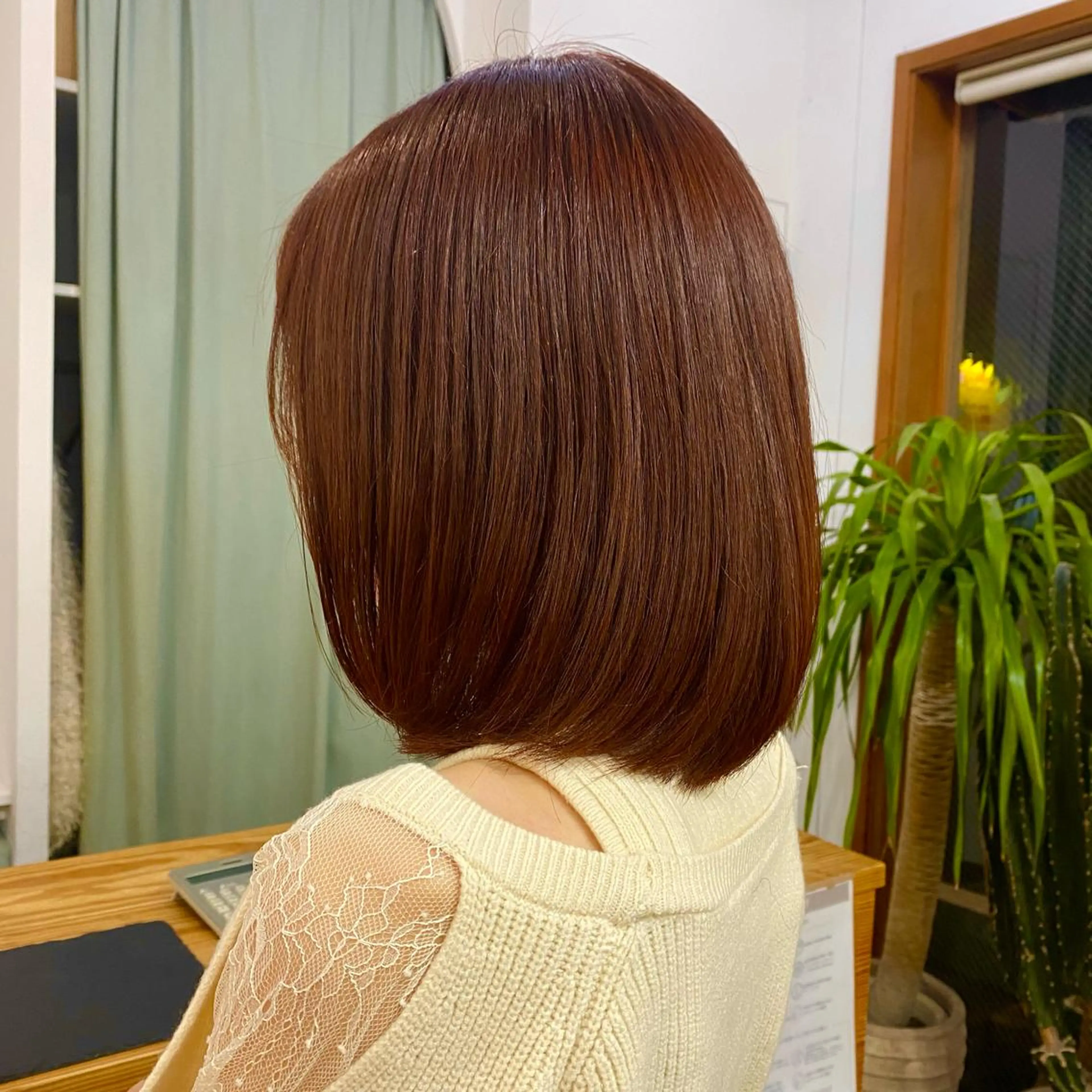 ミディアム カラー 🪭risa 暖色/レイヤー🪭のヘアスタイル