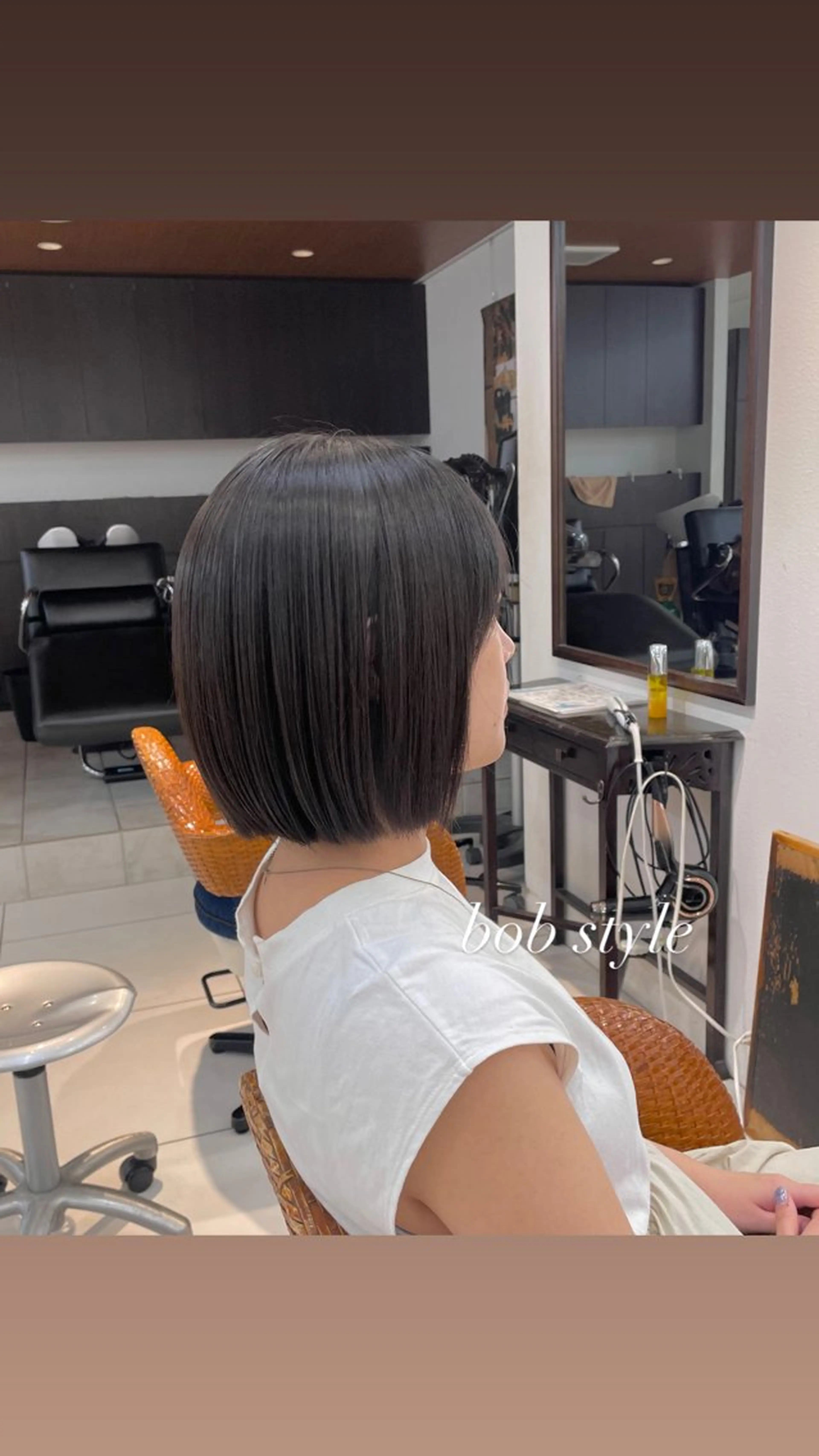 ショート 切りっぱなしボブ ボブ ♡レイヤー/ボブ 透明感/うらら♡のヘアスタイル