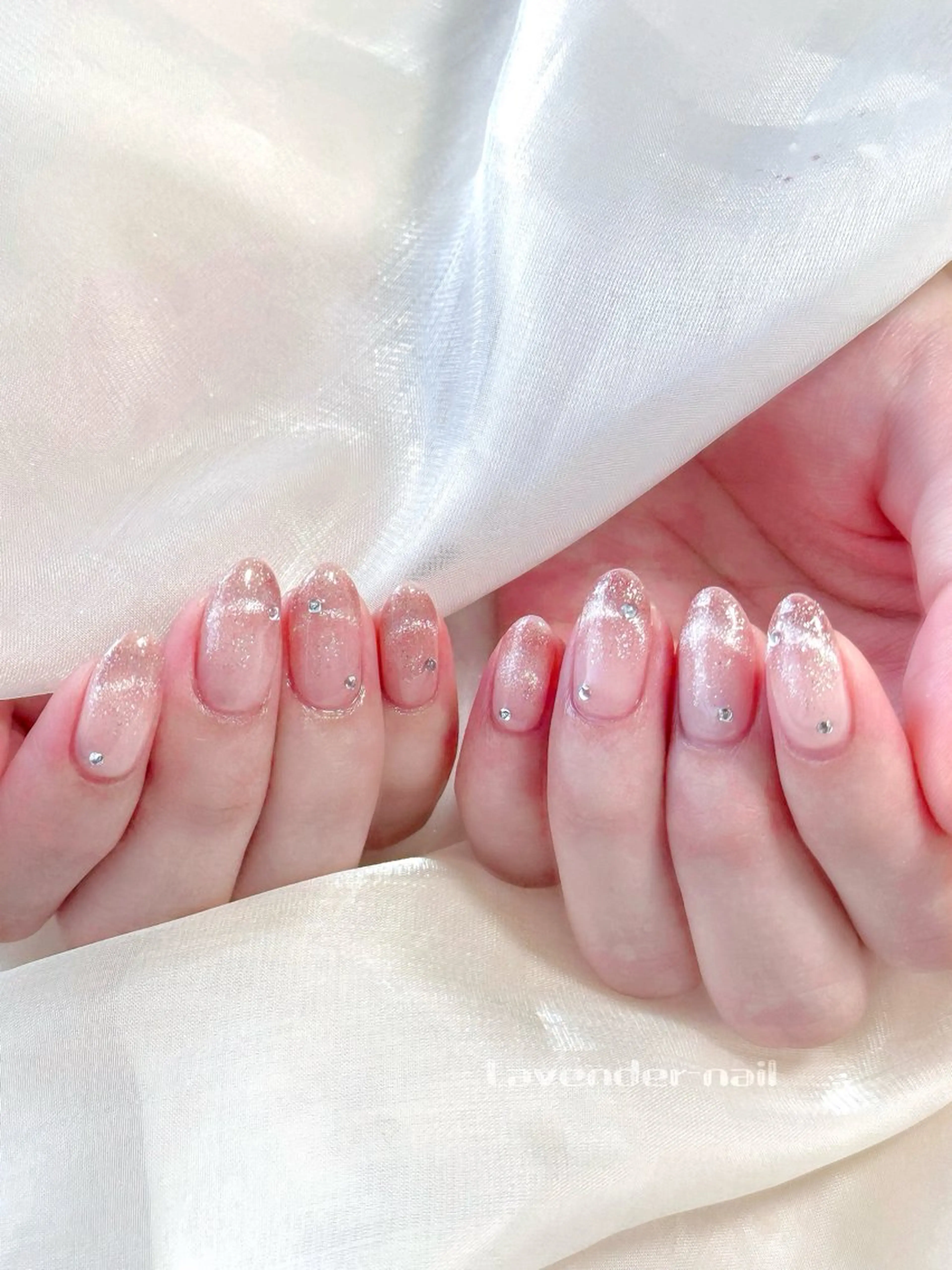 ネイル ハンドネイル Lavender nail·北18条のネイルデザイン