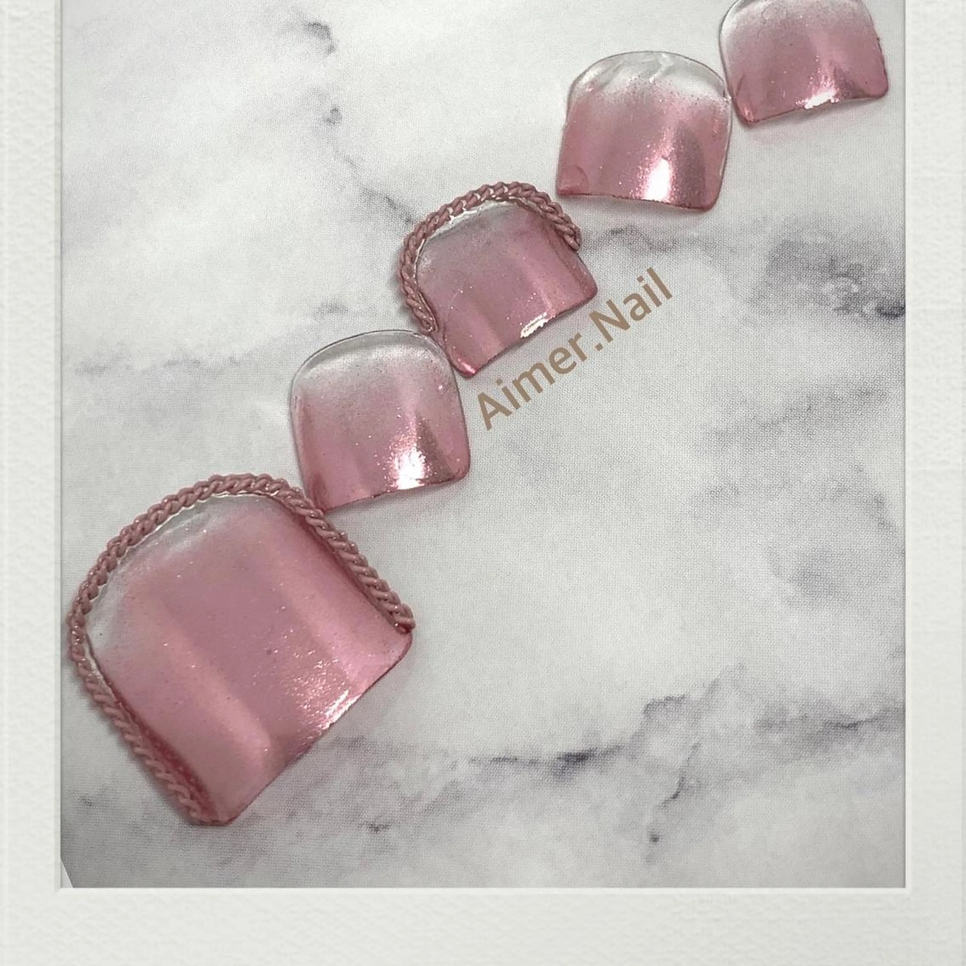 ネイル フットネイル フットネイル Aimer. Nailのネイルデザイン