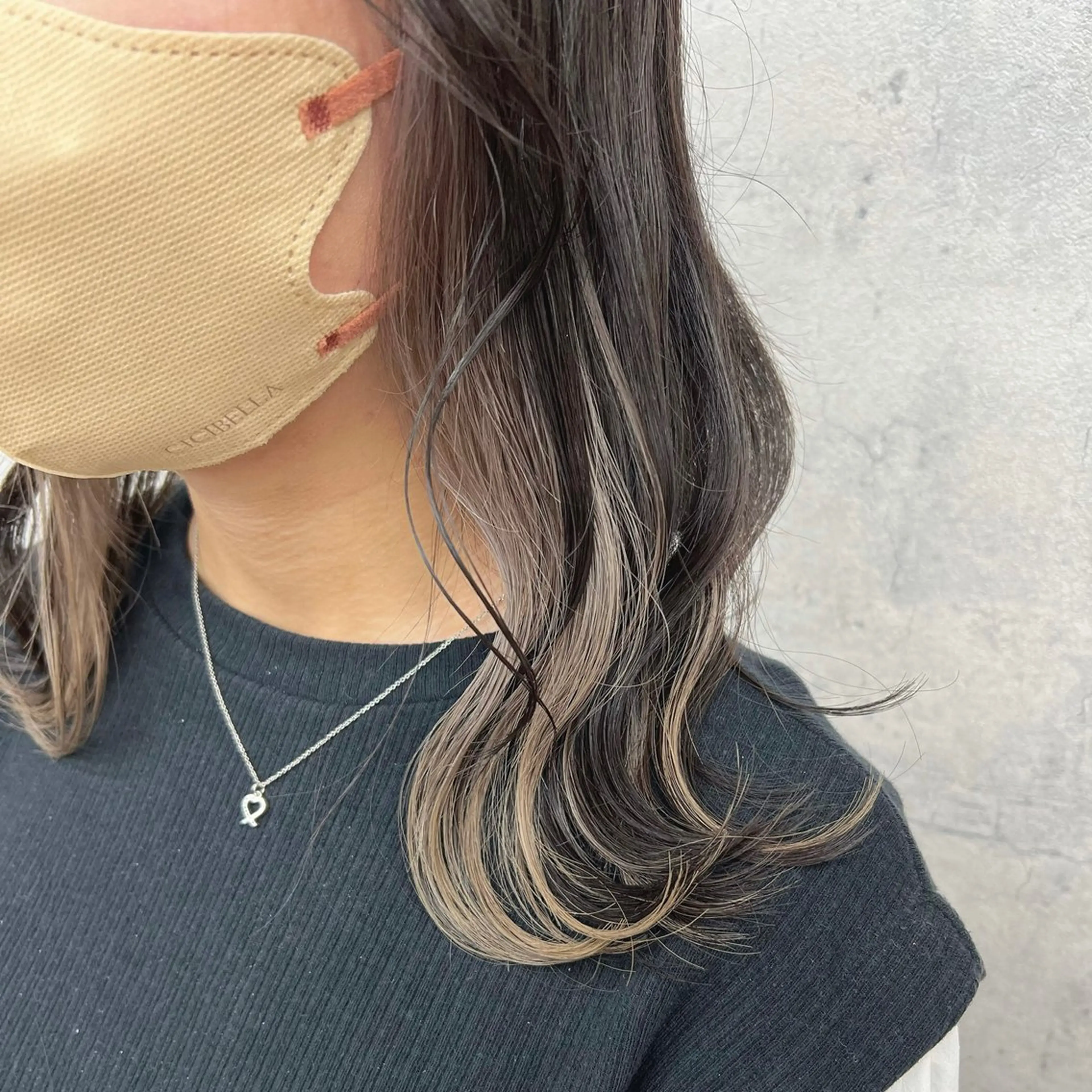 セミロング カラー JUNSHIN🦋 ヘアセット／カラーのヘアスタイル