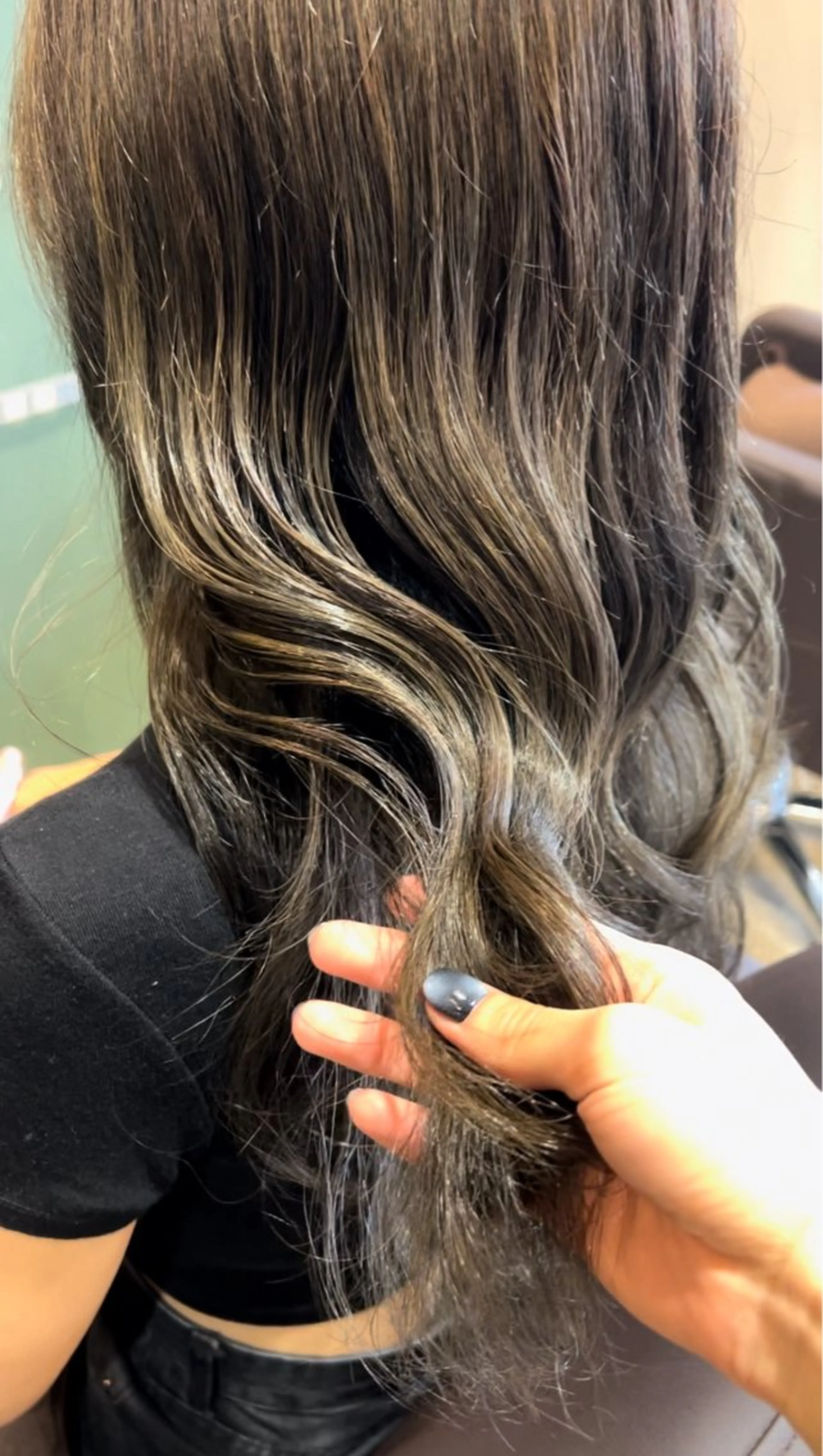 セミロング カラー ベージュカラー カラースペシャリスト しょう🧑🏼‍🎨のヘアスタイル