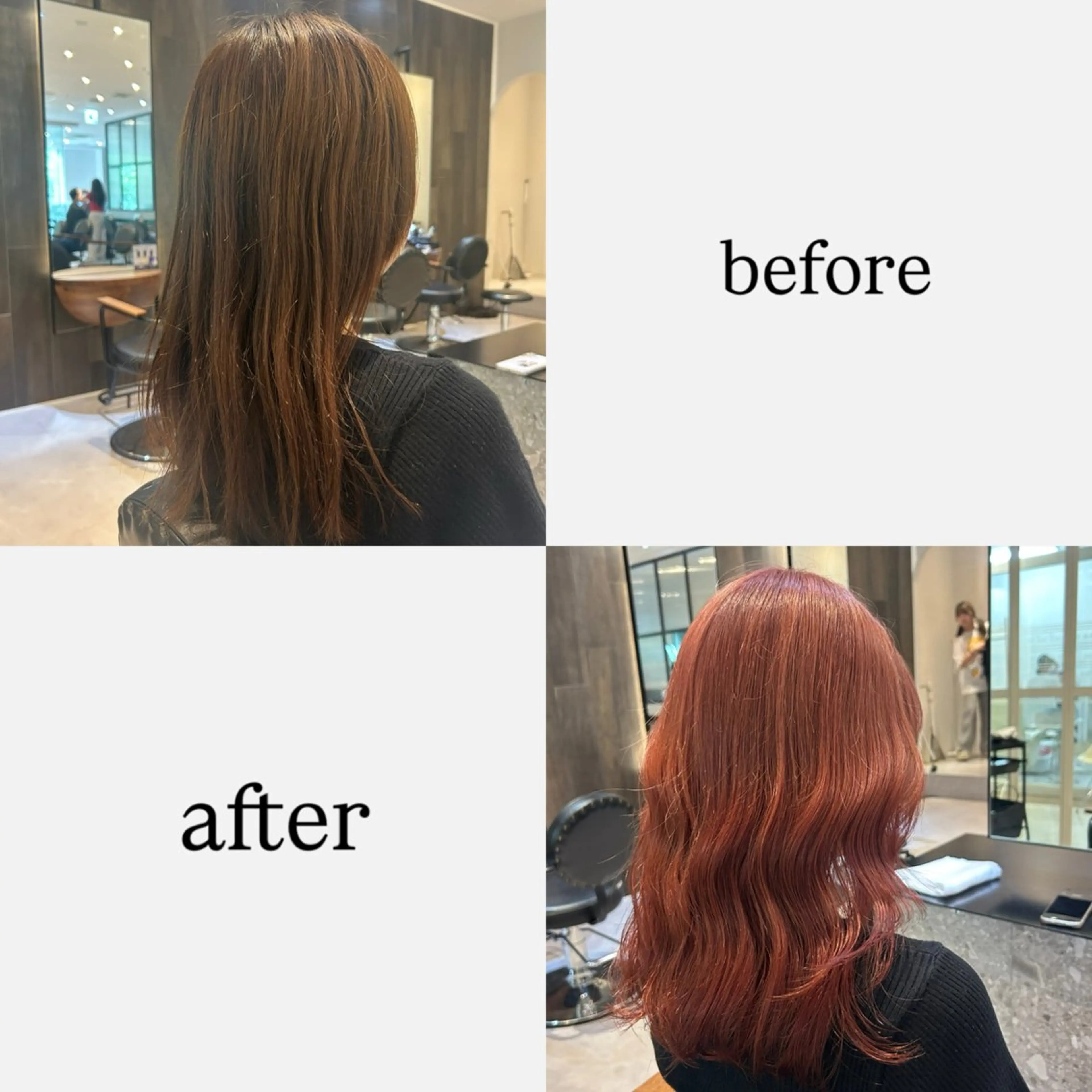 セミロング ヘアカラー トリートメント 縮毛矯正/カット/ 韓国ヘア/蛯原🍤のヘアスタイル