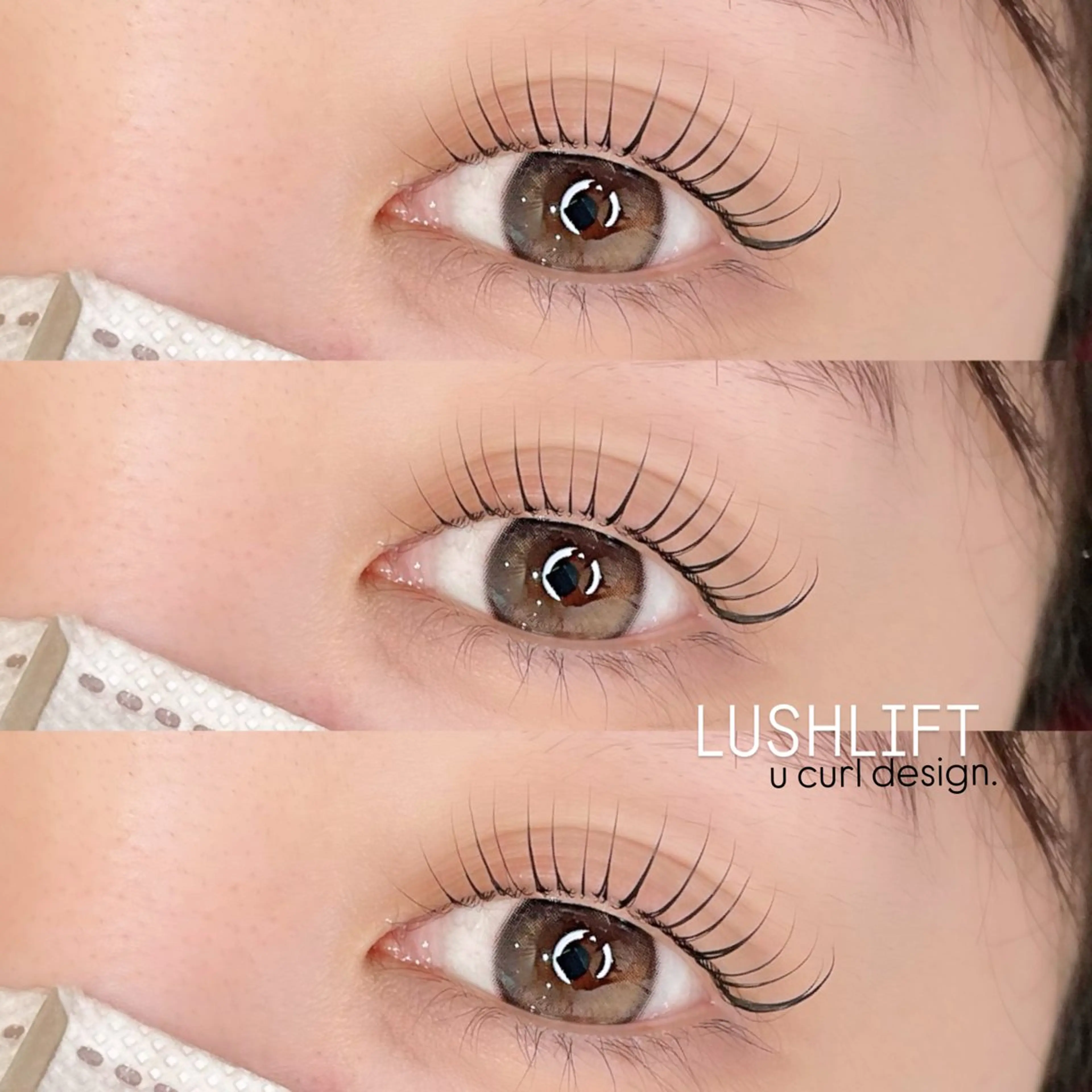 マツエク・マツパ 束感まつ毛 韓国風マツエク まつげパーマ マツパ マツパ/マツエク/ haruna🩰の眉毛・アイブロウイメージ