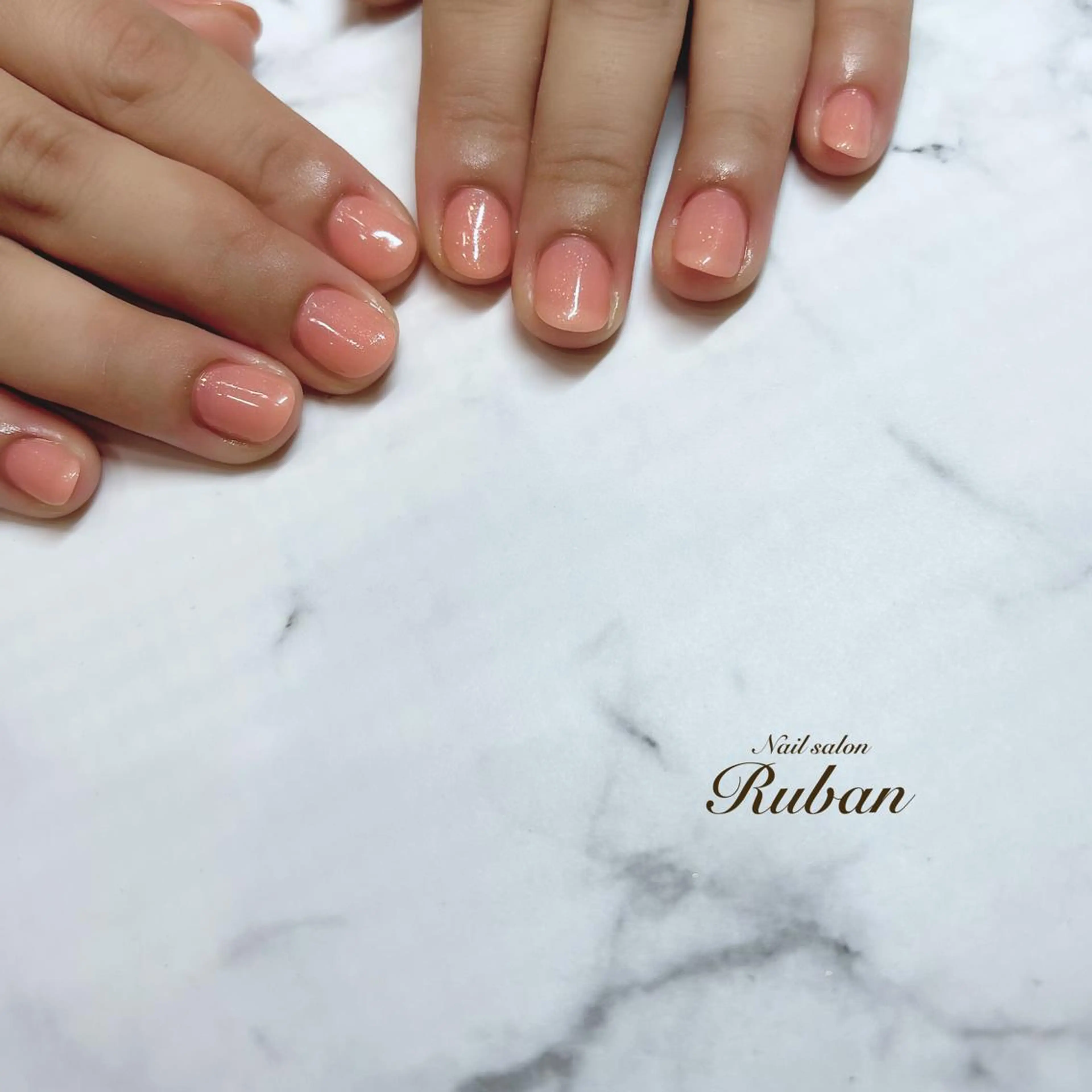 ネイル ワンカラーネイル Nail salon Rubanのネイルデザイン