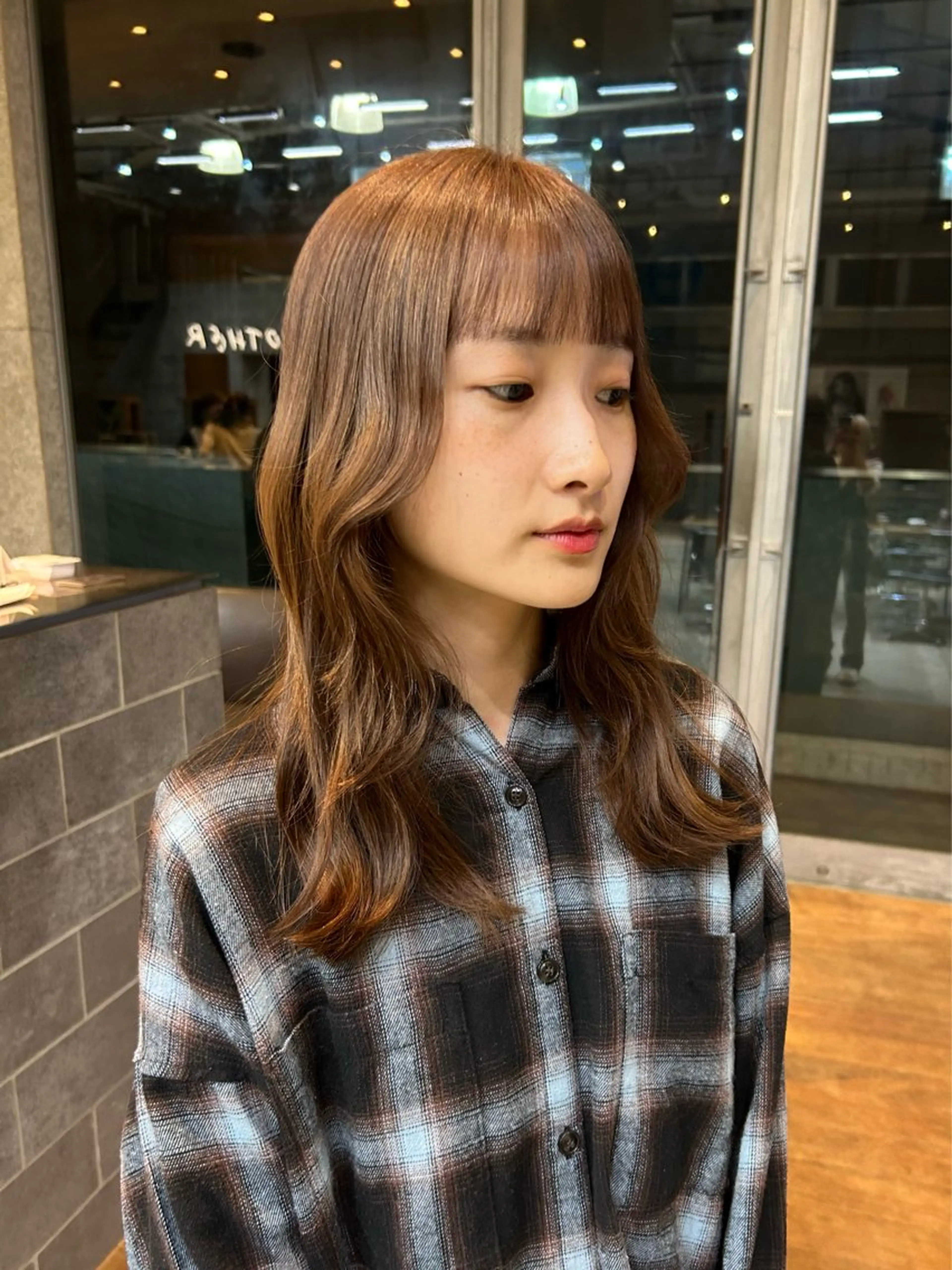 カラー ブリーチ 透明感カラー ヘアカラー トリートメント 🎀艶ハイトーン特化 🎀セナのヘアスタイル
