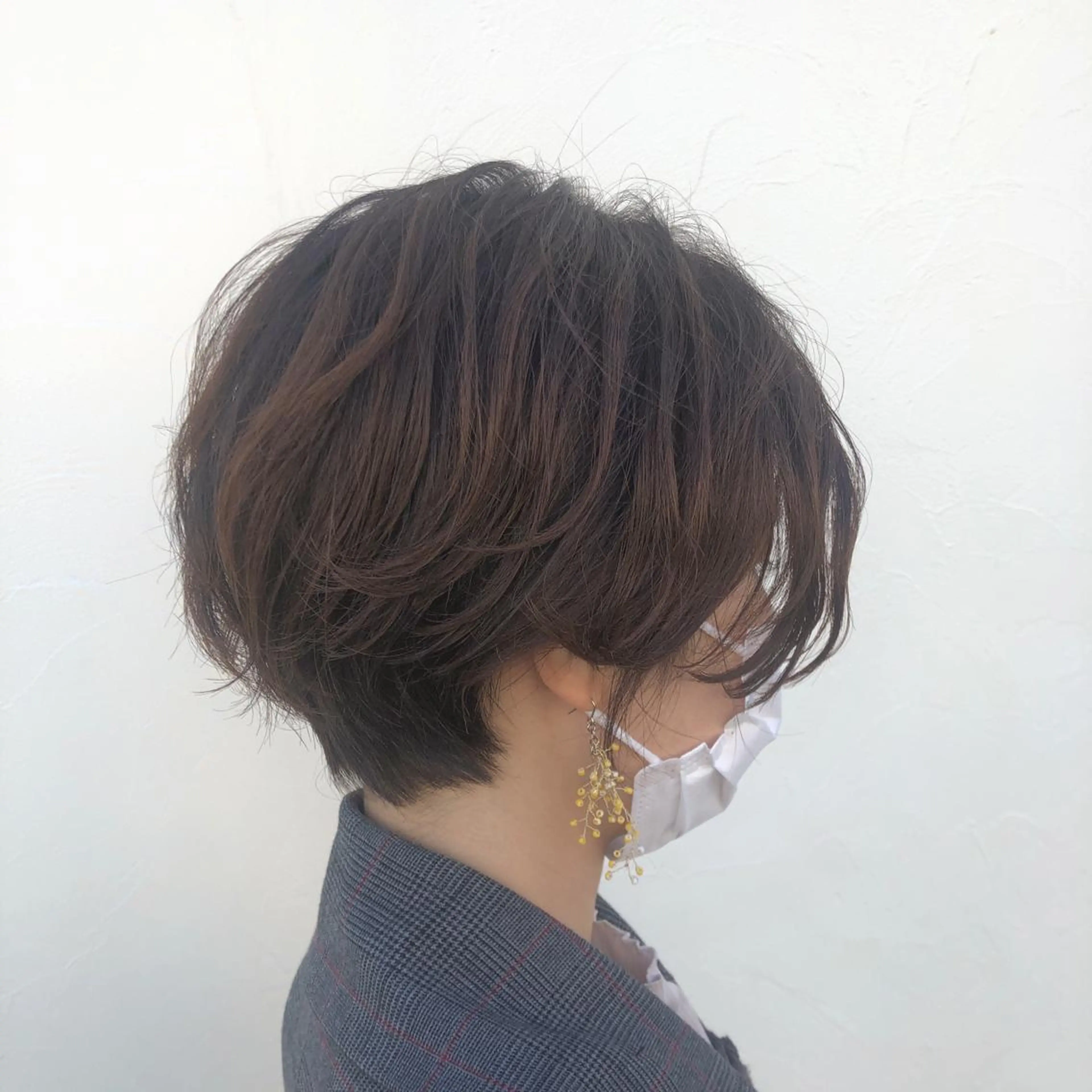 ショート カラー パーマ ヘアアレンジ ショートボブ ハンサムショート ボブ ショートヘア トリートメント カット トリートメント 【ツヤ髪美容師】 ツダケイスケのヘアスタイル