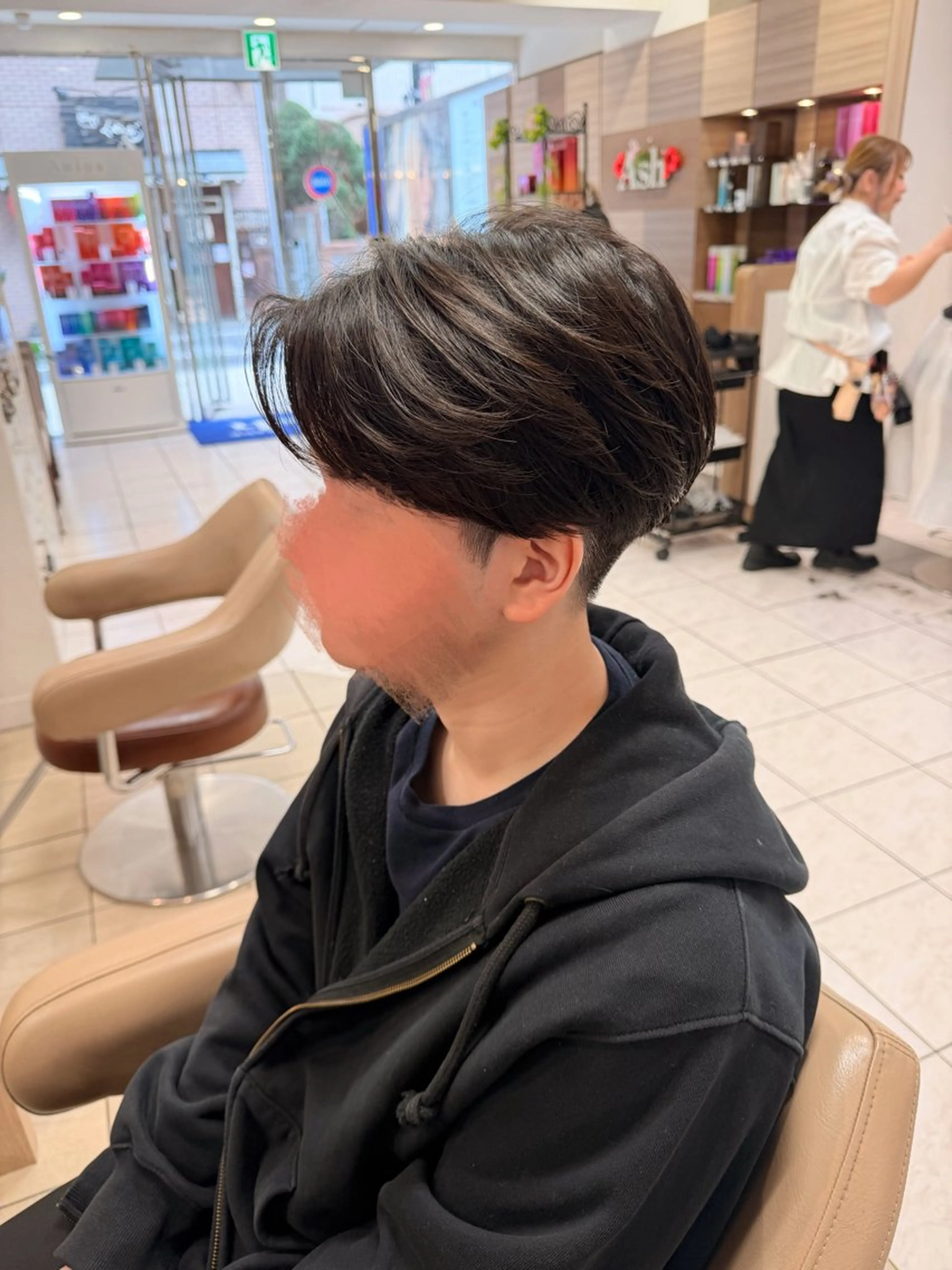 ▫️メンズカット＋ニュアンスパーマ＋シャンプー【施術時間120分​〜​】最終受付時間17時の写真