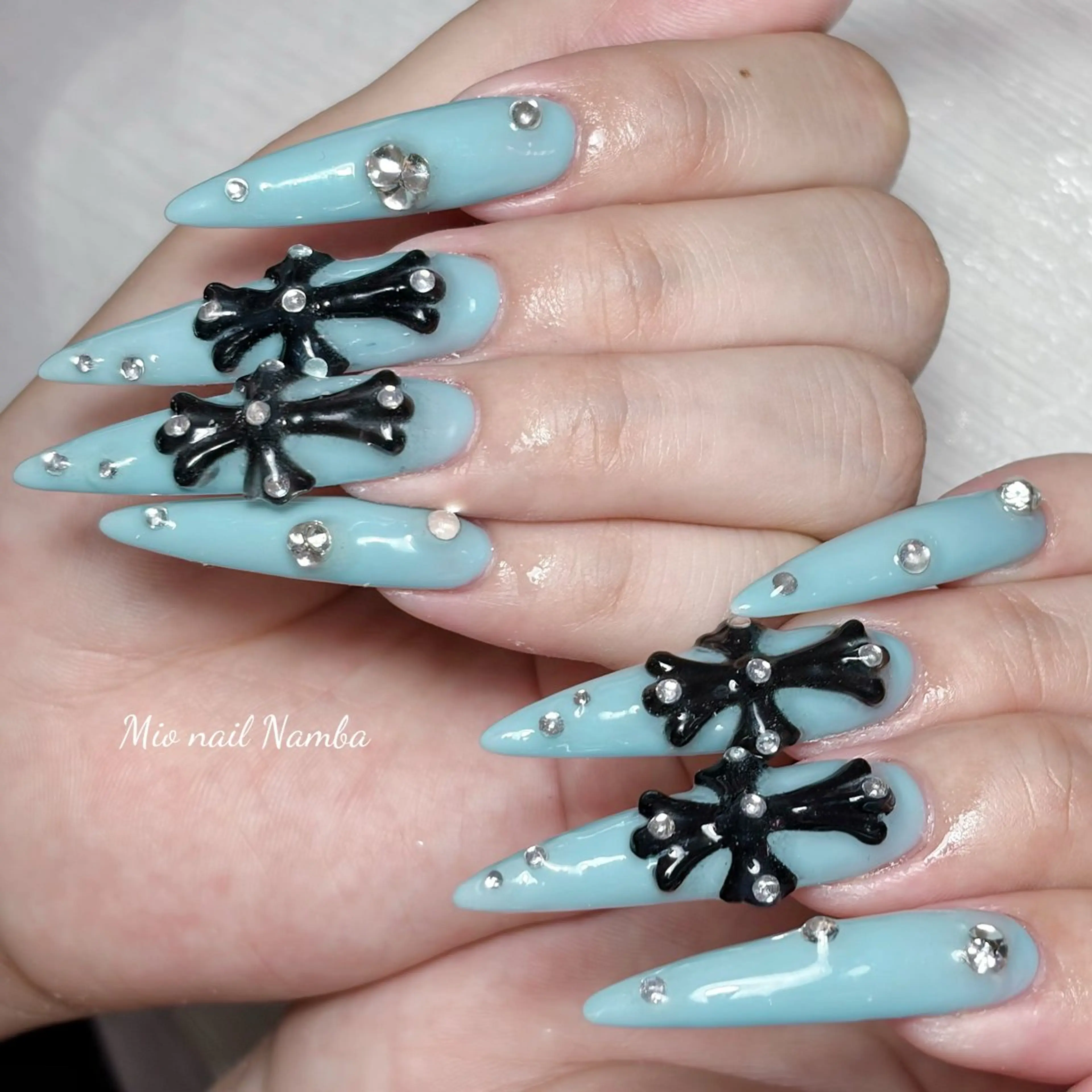 パーマ ハンドネイル Mio nail Osakaのネイルデザイン