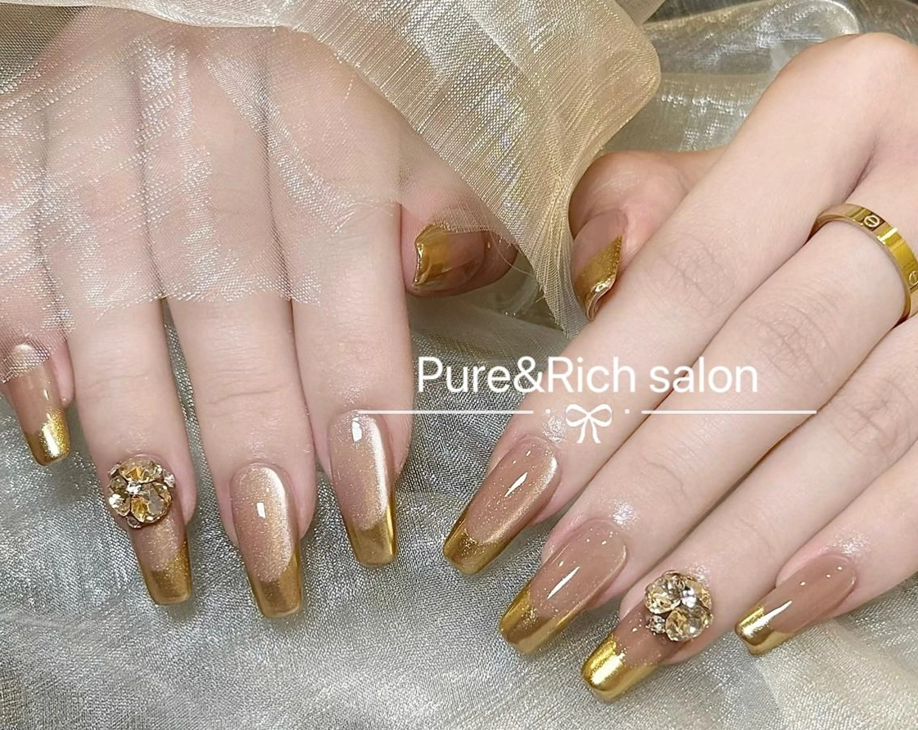 ネイル ハンドネイル Pure&Rich Nailのネイルデザイン