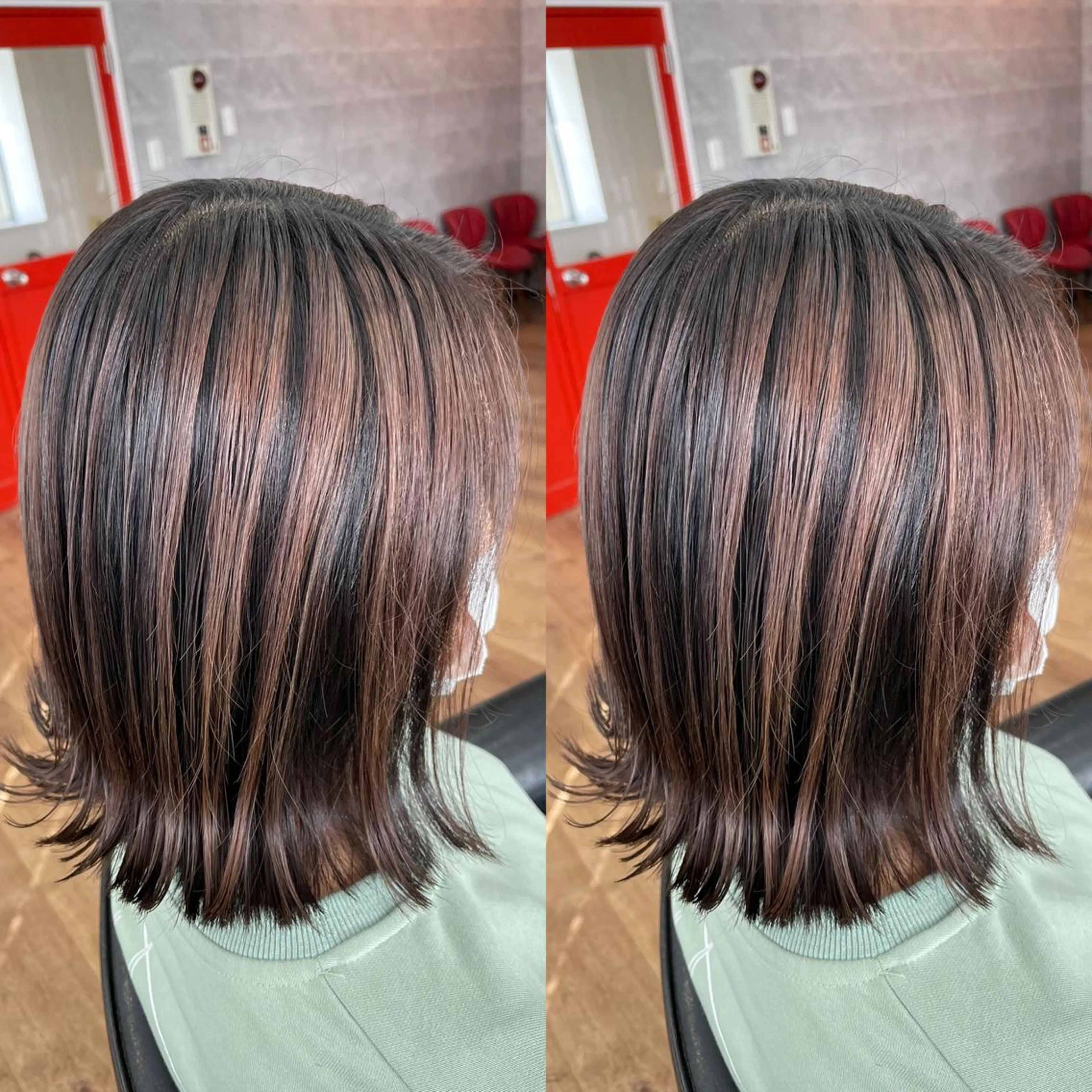 ミディアム レイヤーカット 【髪質改善の専門店】 🫧鷹司郎のヘアスタイル