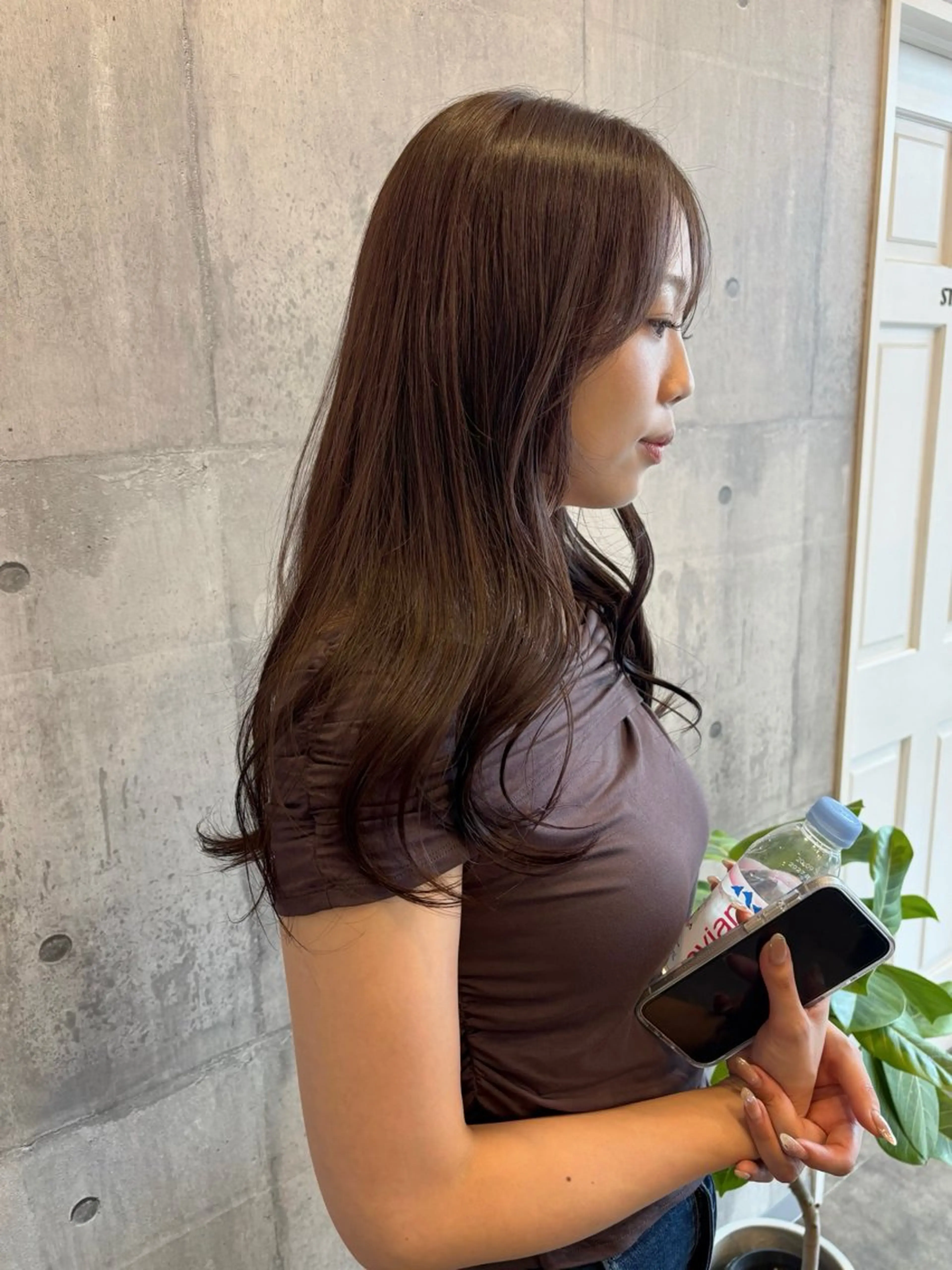 ♡ 人気🥈♡ 透明感カラー ＋ cut＋髪質改善ケアの写真