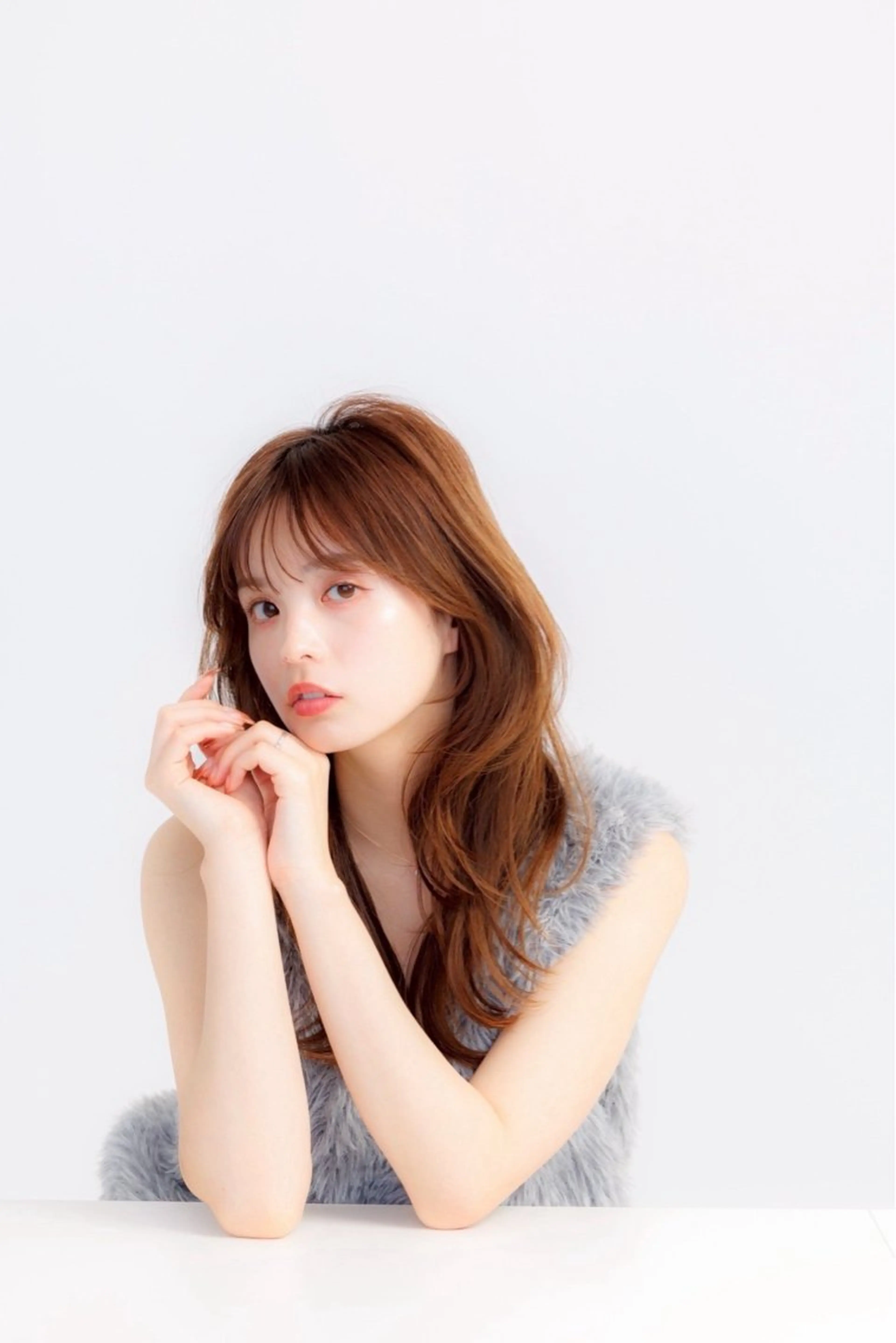 セミロング 🎀ゆうな/艶髪/ 透明感カラー🎀のヘアスタイル