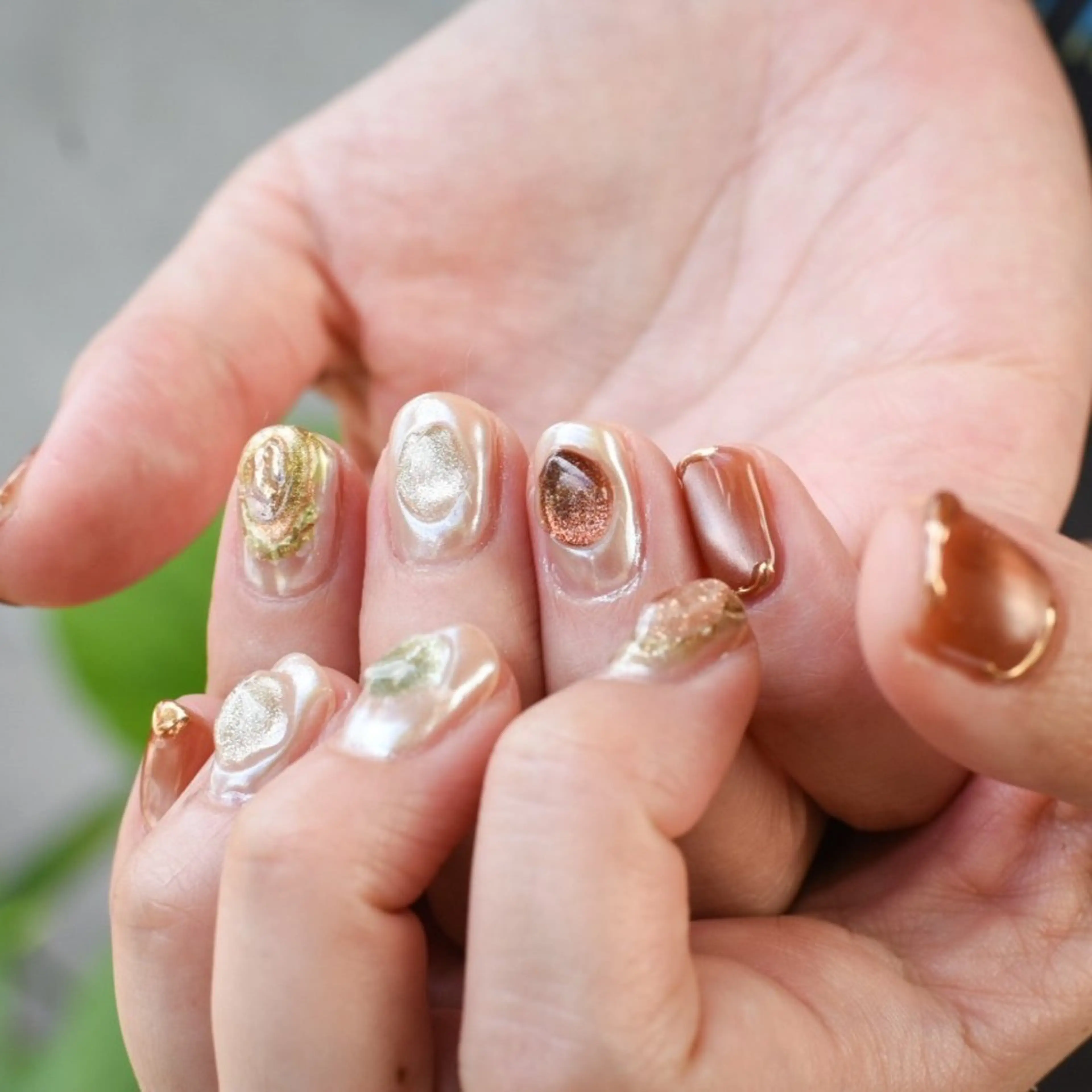 ネイル 🌲🌳🚪iiit o🌲🌳🌲のネイルデザイン