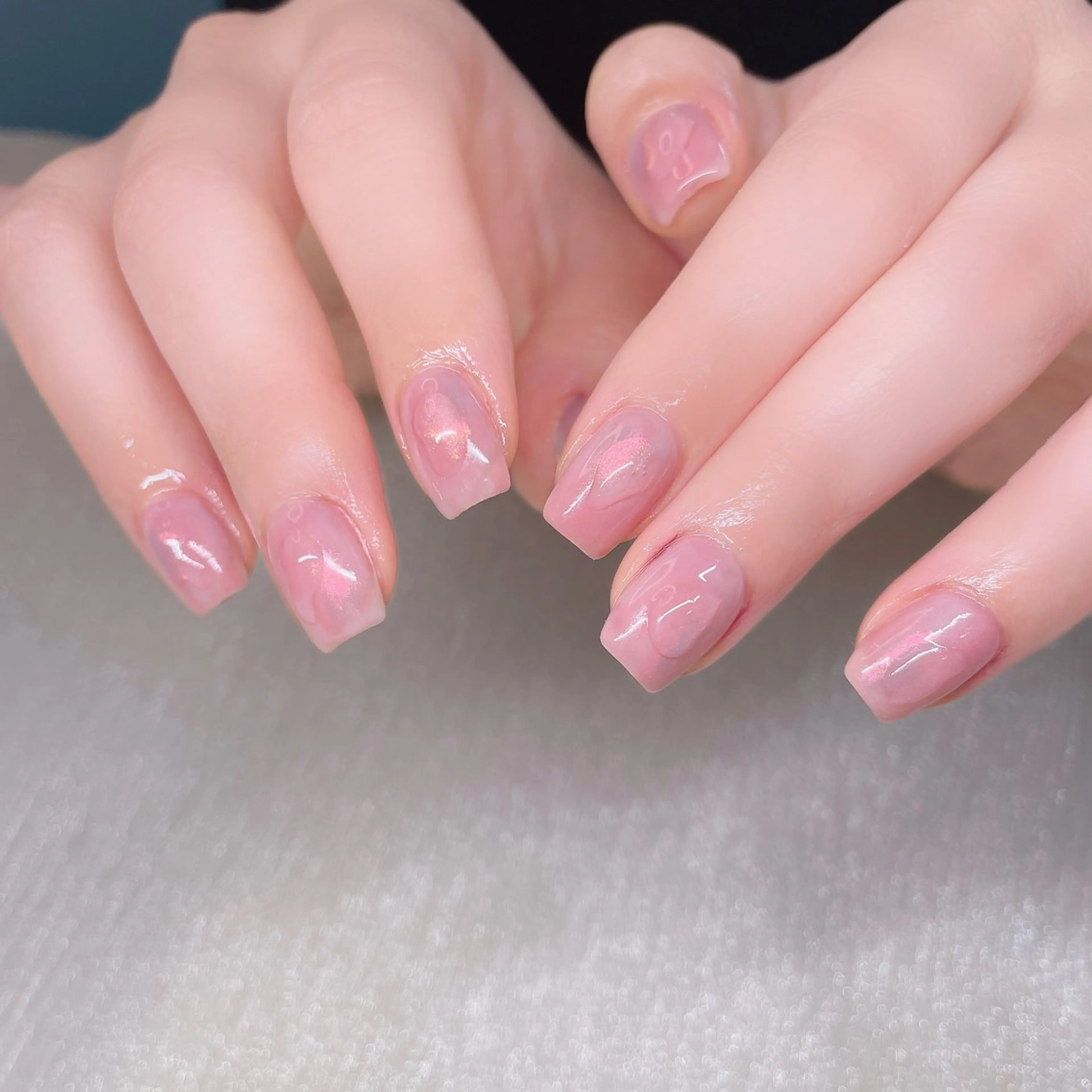 ネイル 長さ出し ハンドネイル Nailist suzuのネイルデザイン