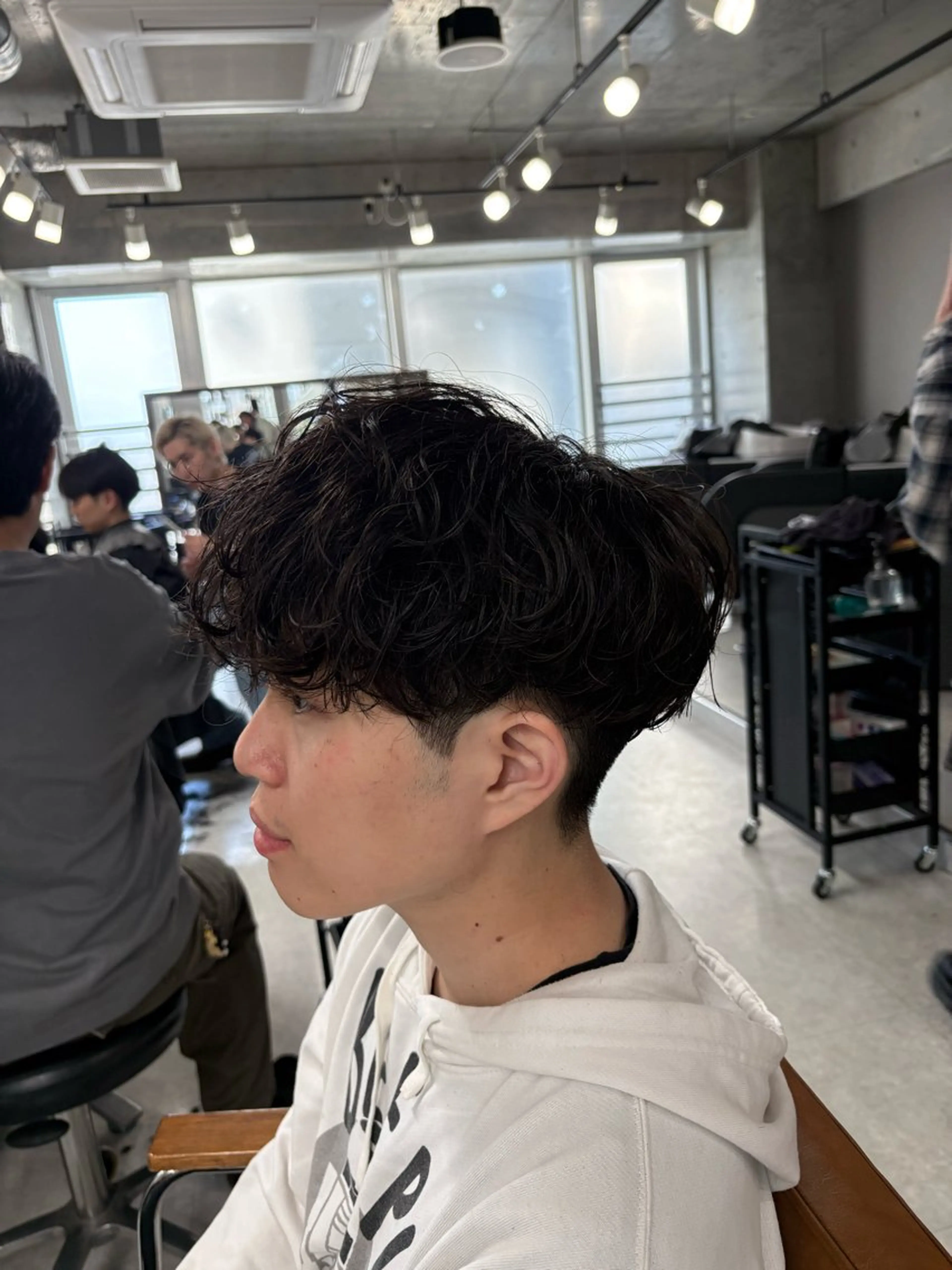 パーマ メンズ メンズパーマ メンズパーマ特化 園田　楓莉のヘアスタイル