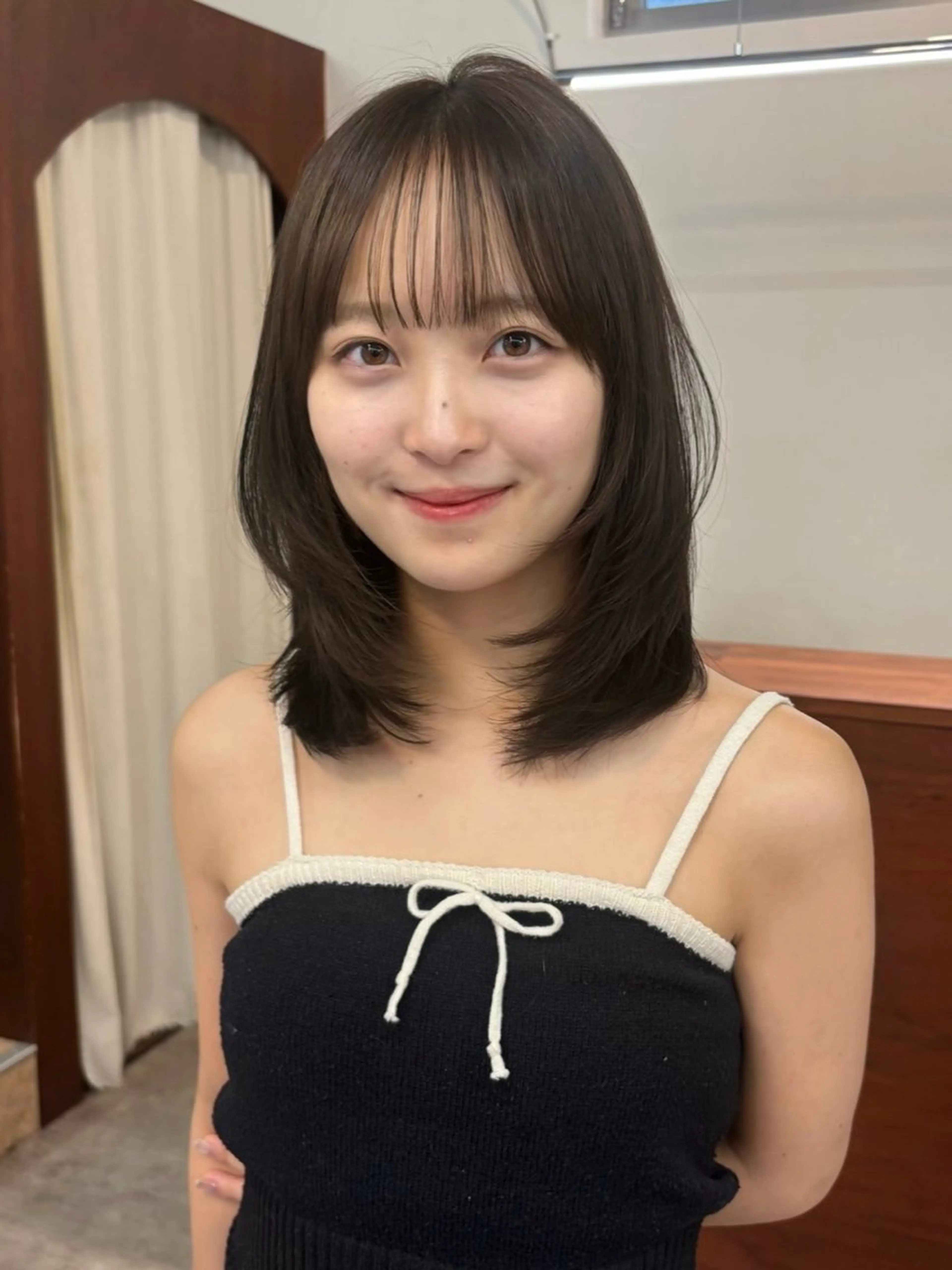 ミディアム 無料カット 募集中🖤/横浜のヘアスタイル