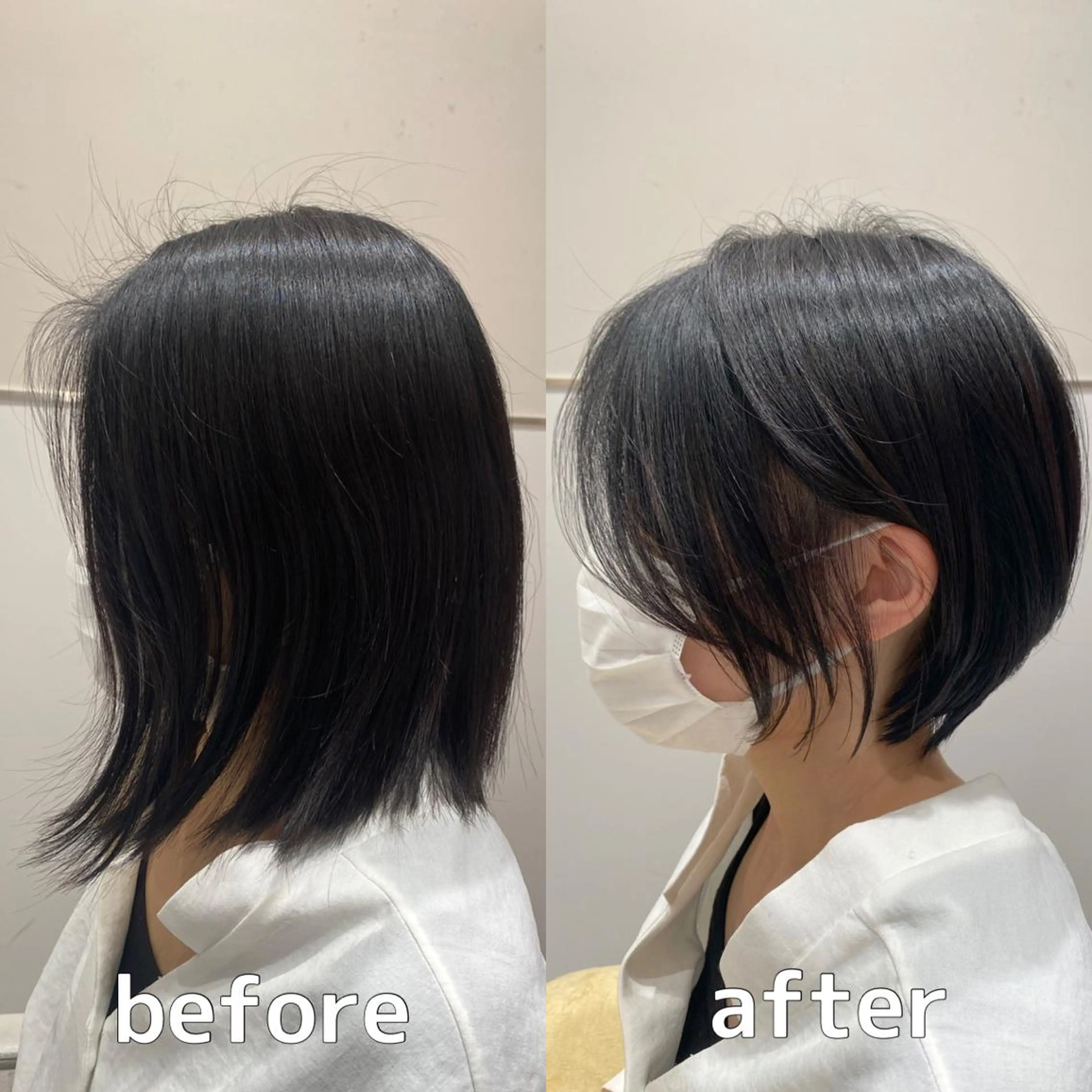 ショート カラー ヘアアレンジ 小野寺瑞希 /最小顔カットのヘアスタイル