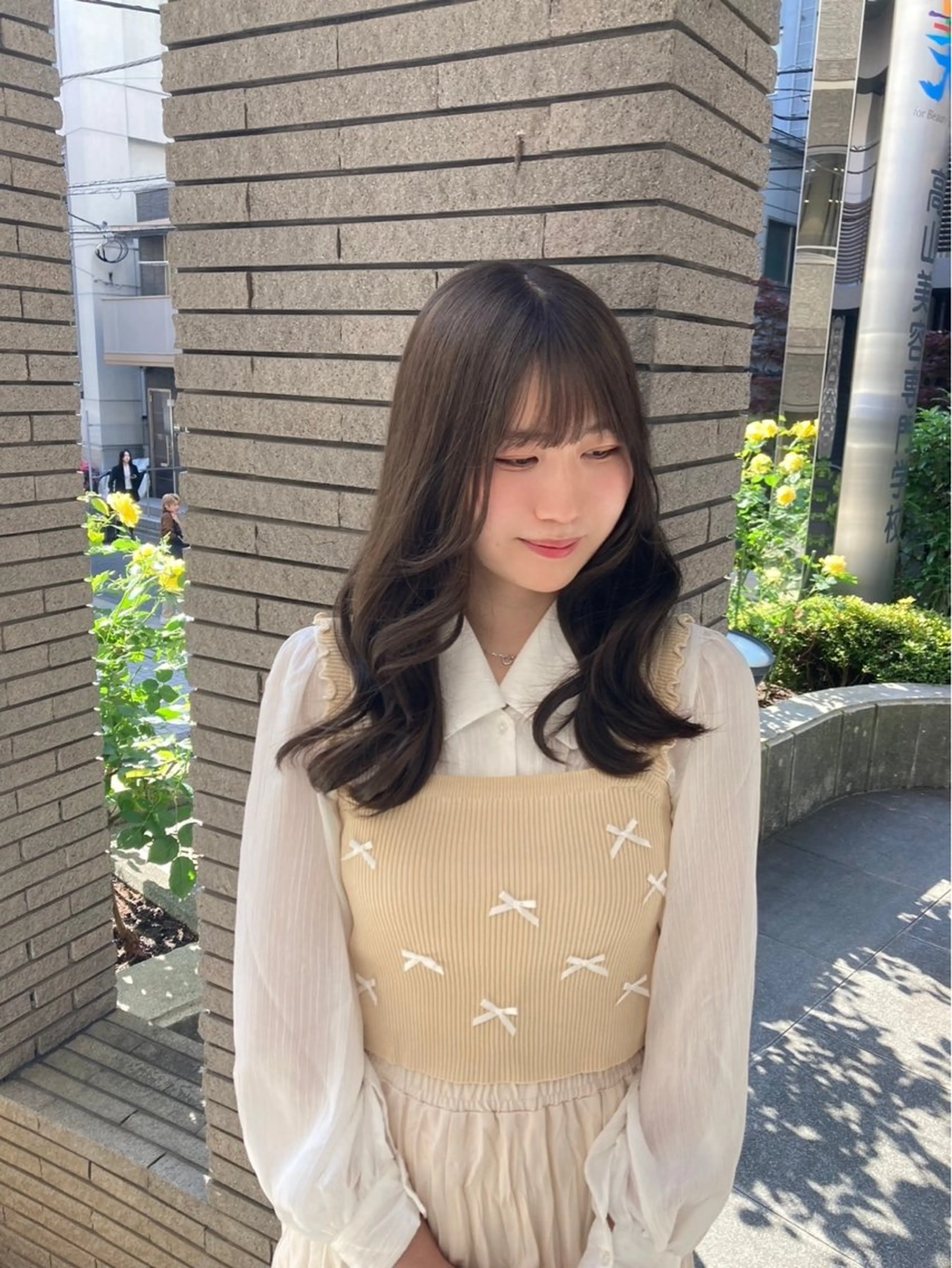 ロング ヘアカラー 🤍Hina🤍 髪質改善のヘアスタイル