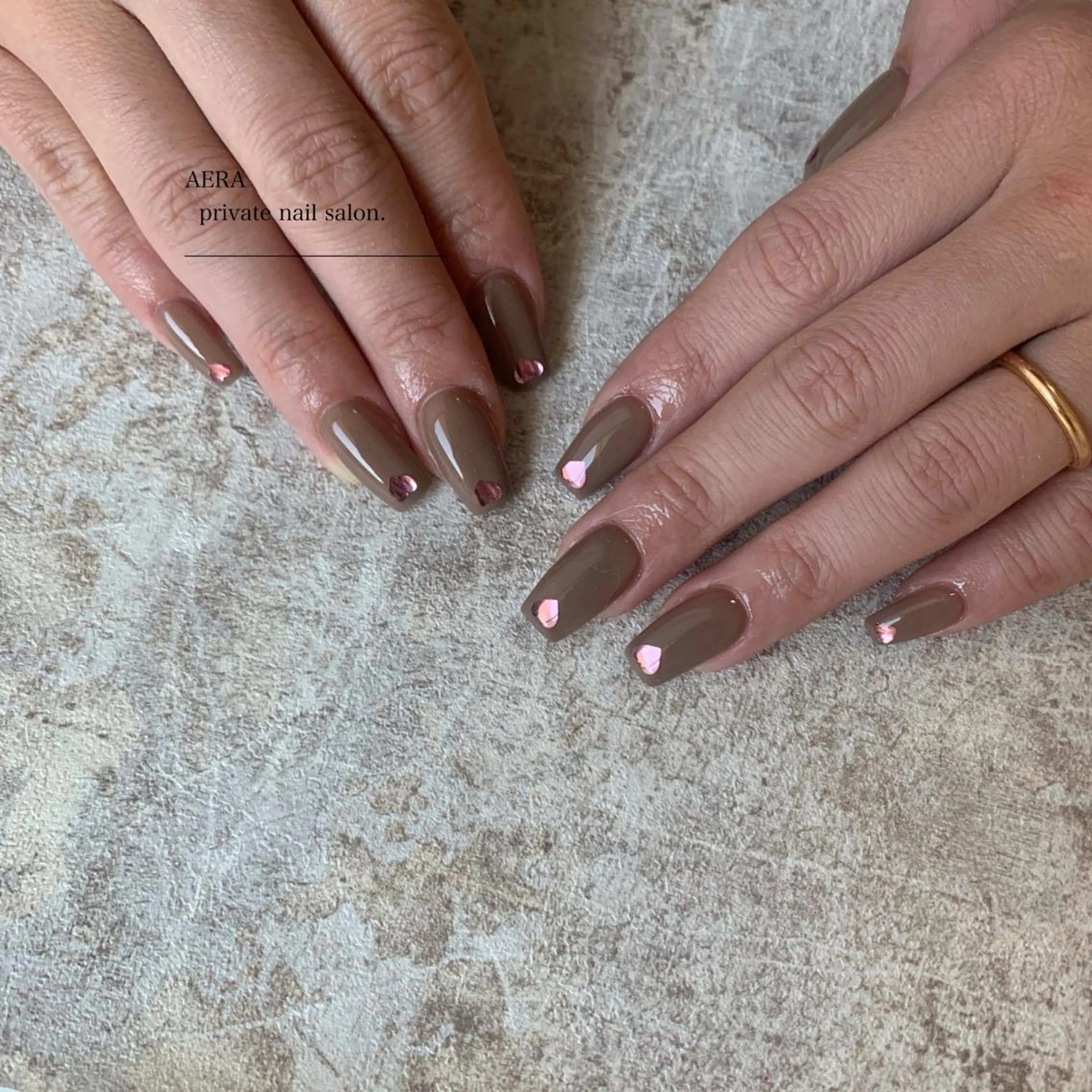 ネイル AERA nail shino🐱⸝꙳のネイルデザイン