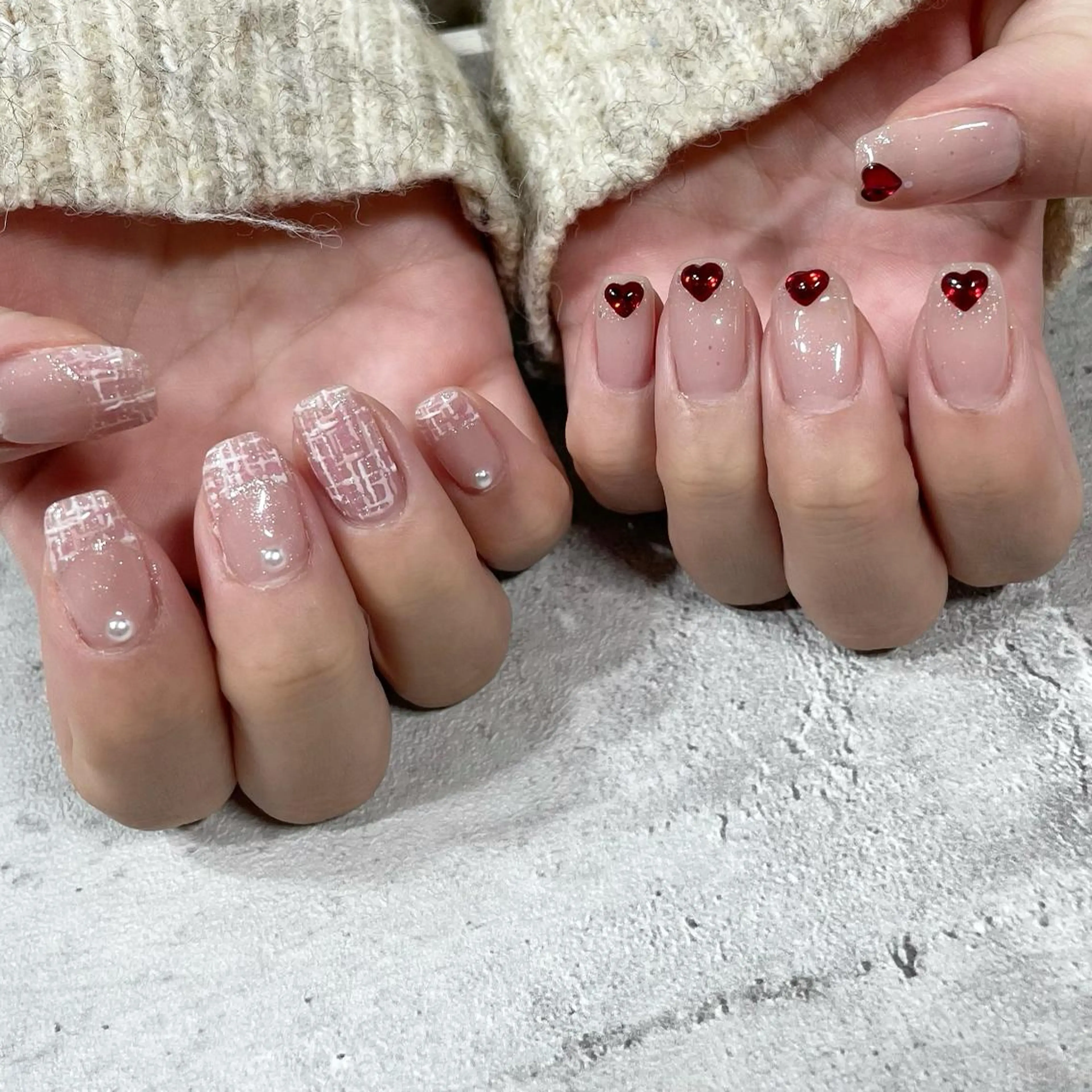 ネイル ジェルネイル 東 千夏のネイルデザイン