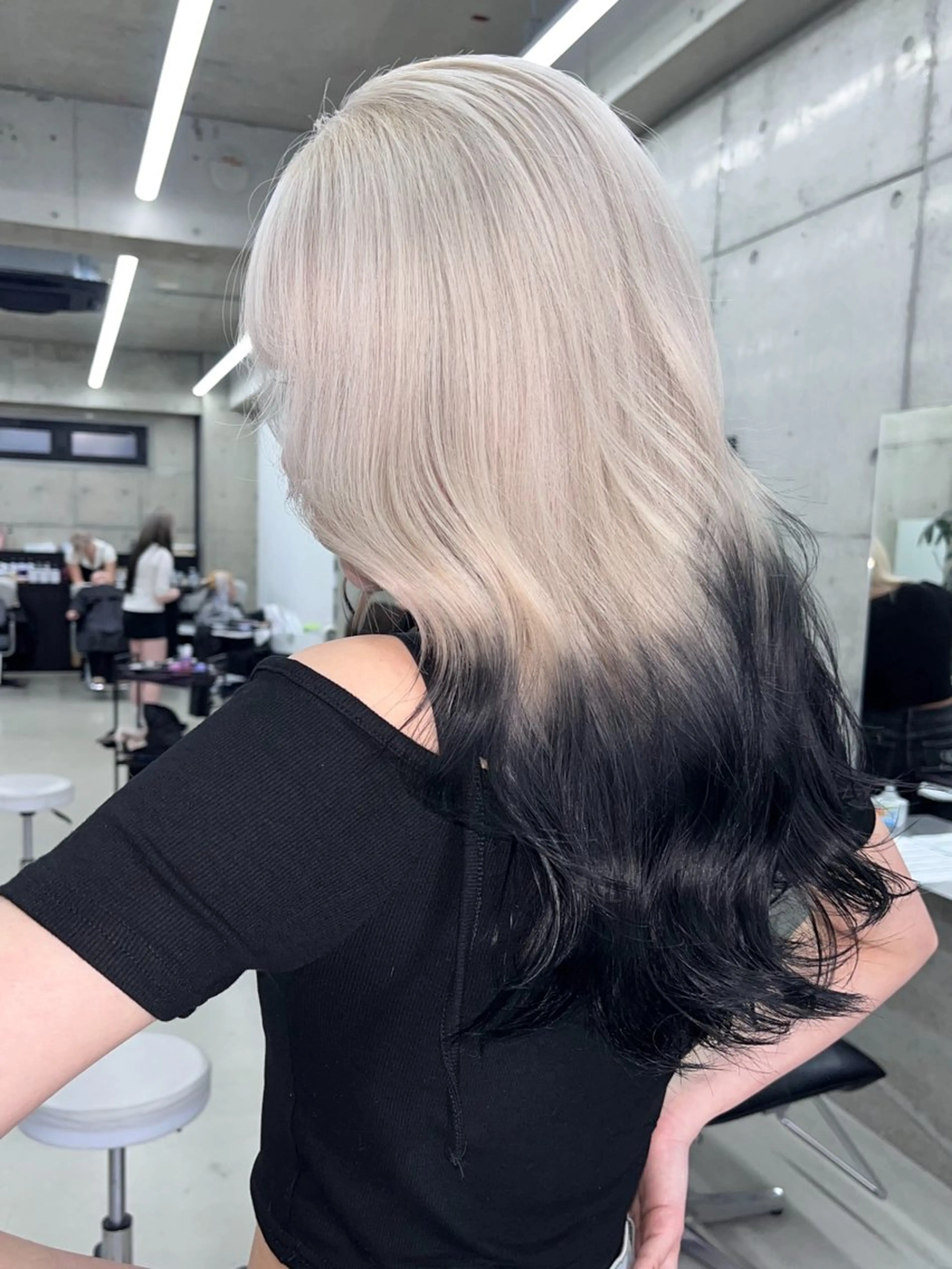 ロング ヘアカラー 中道 晶のヘアスタイル